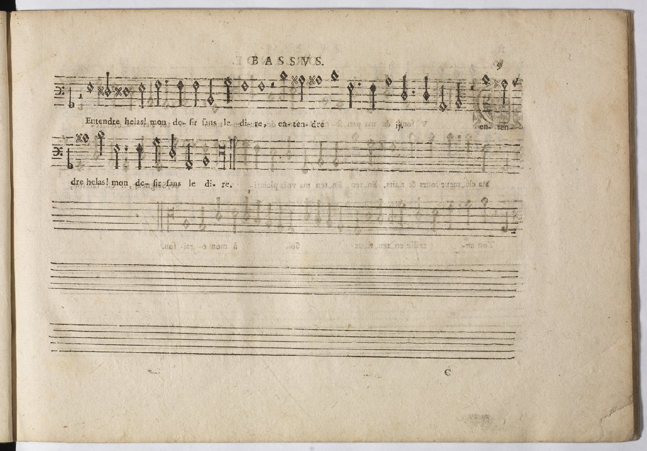 1594 - Paul Marceau - Trésor de musique d&#039;Orlande de Lassus, Superius, Bassus, Tenor, Quinta pars - BnF