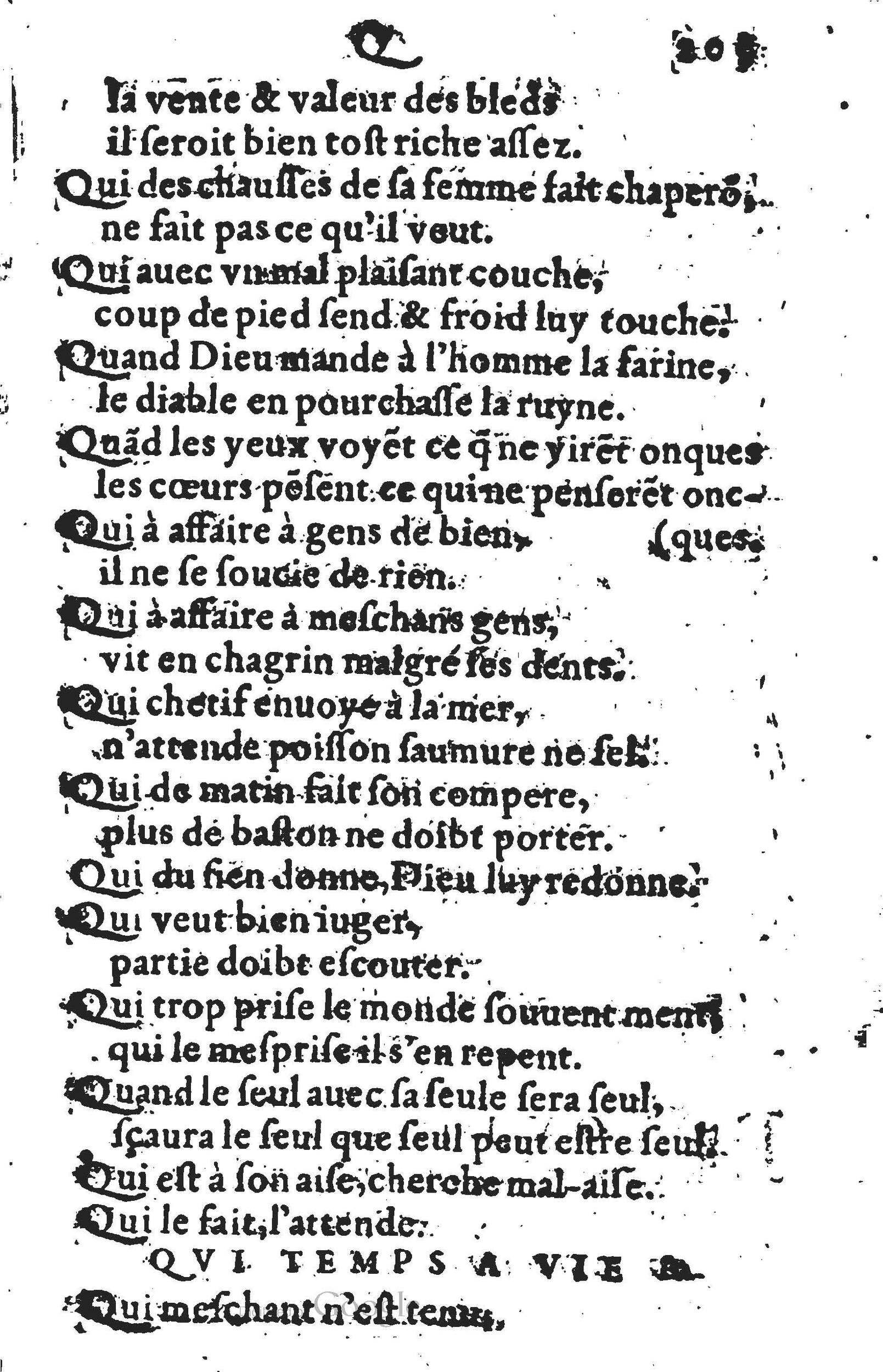 1578 - Nicolas Lescuyer - Trésor des sentences dorées - UGent