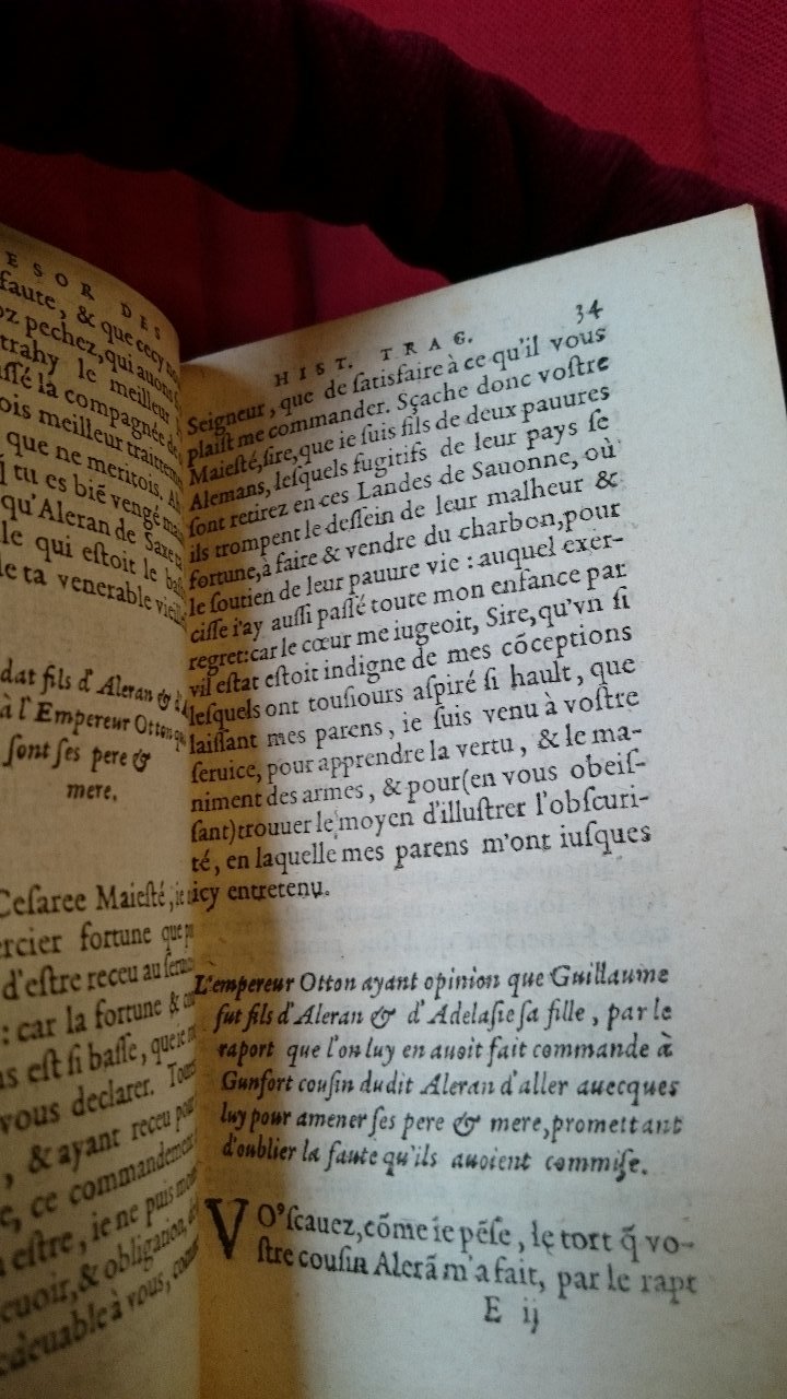 1581 - Pierre Le Voirier et Gervais Mallot - Trésor des histoires tragiques - BnF Richelieu