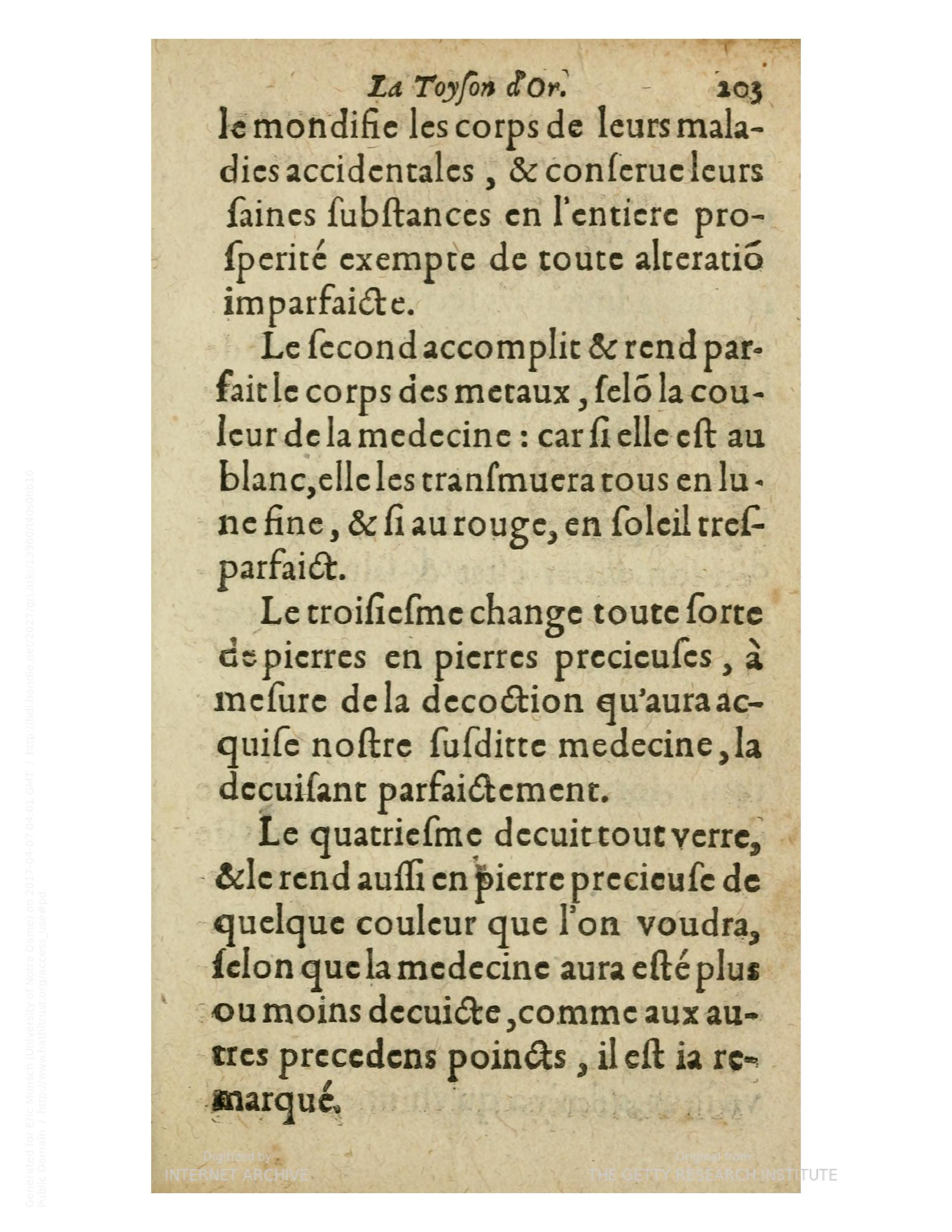 1612 - Charles Sevestre - Toison d’or ou la fleur des trésors - Getty Research Institute