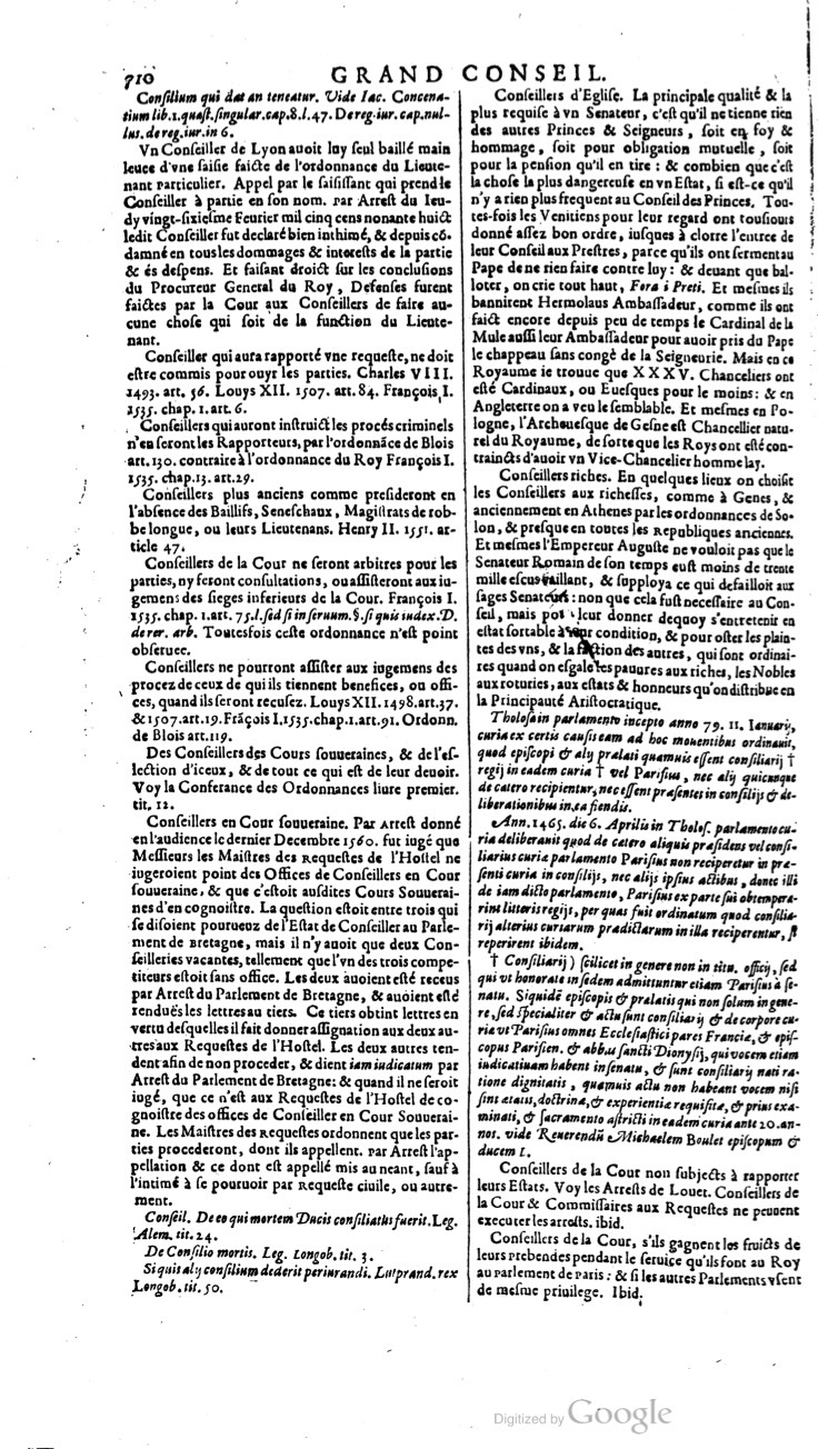 1629 - Veuve Nicolas Buon - Trésor du droit français (21754 T. 1) - BM Lyon