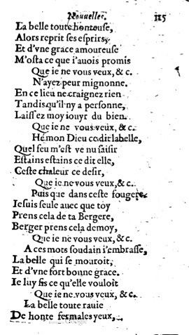 1623 - Jacques Cailloüé - Trésor ou recueil des chansons amoureuses - British Library