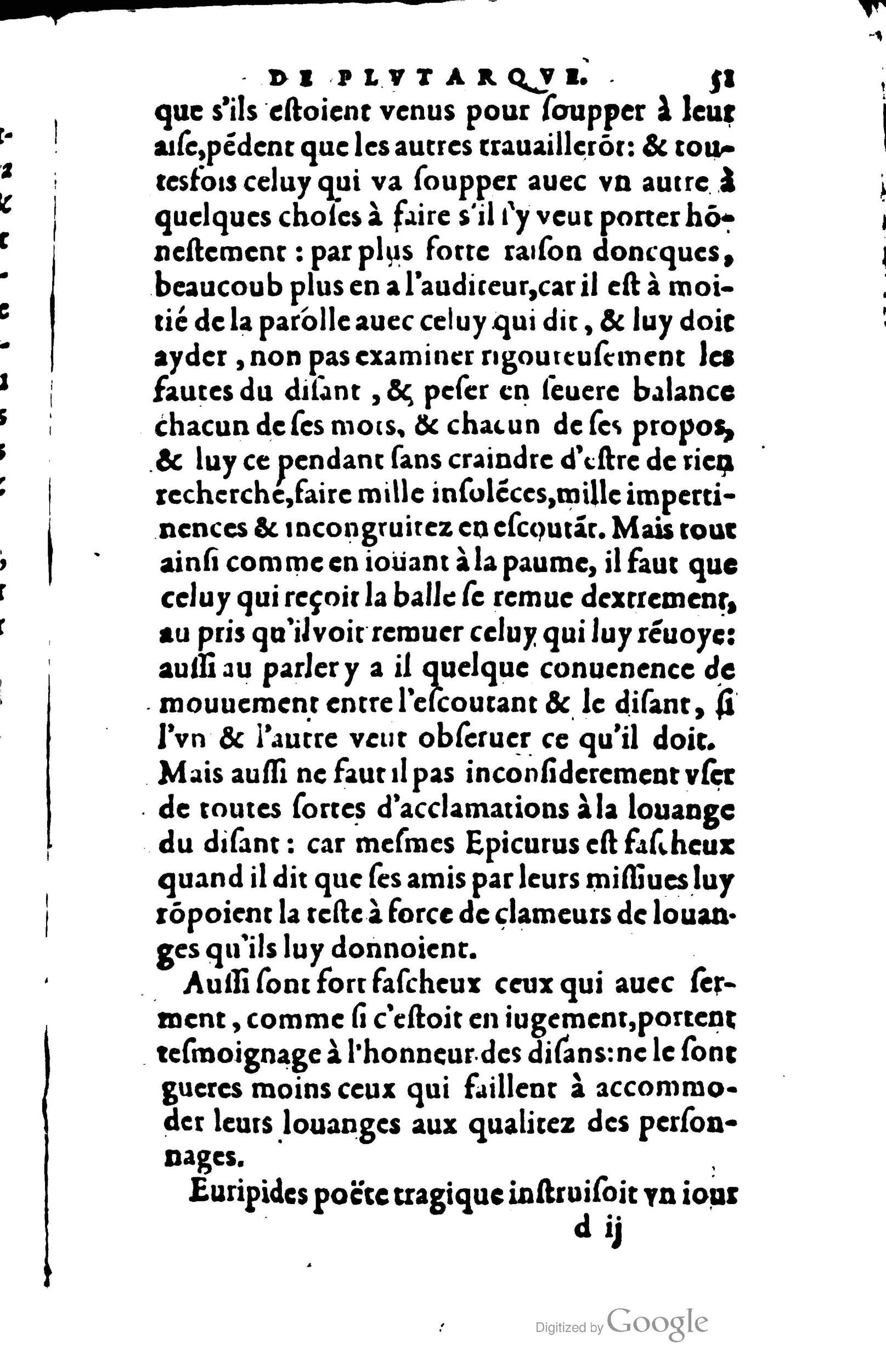 1578 - Jean Poupy - Trésor des morales de Plutarque - BSB Munich