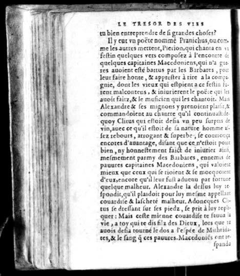 1574 - Benoît Rigaud - Trésor des vies de Plutarque - Avignon