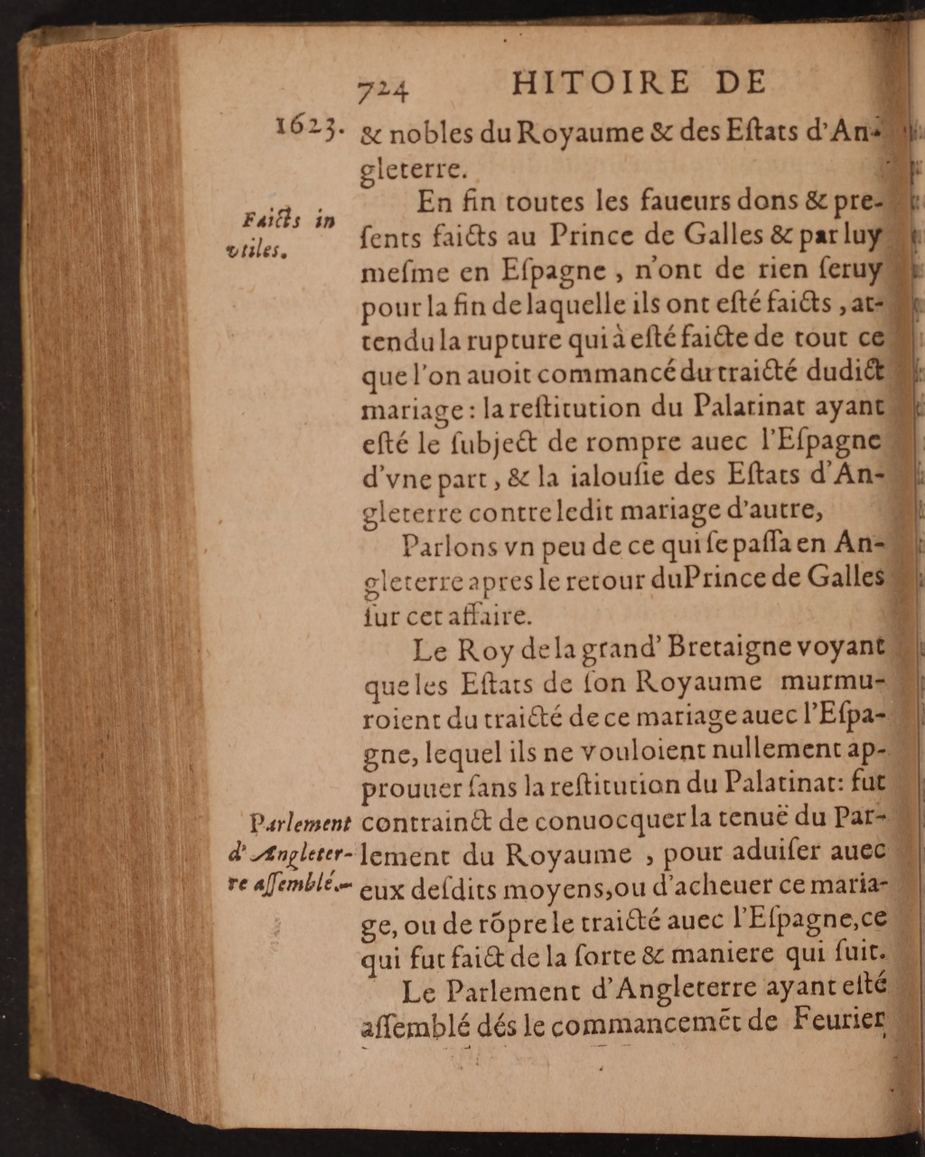 1626 - Joseph Bouillerot - Trésor de l’histoire générale de notre temps - BnF Arsenal
