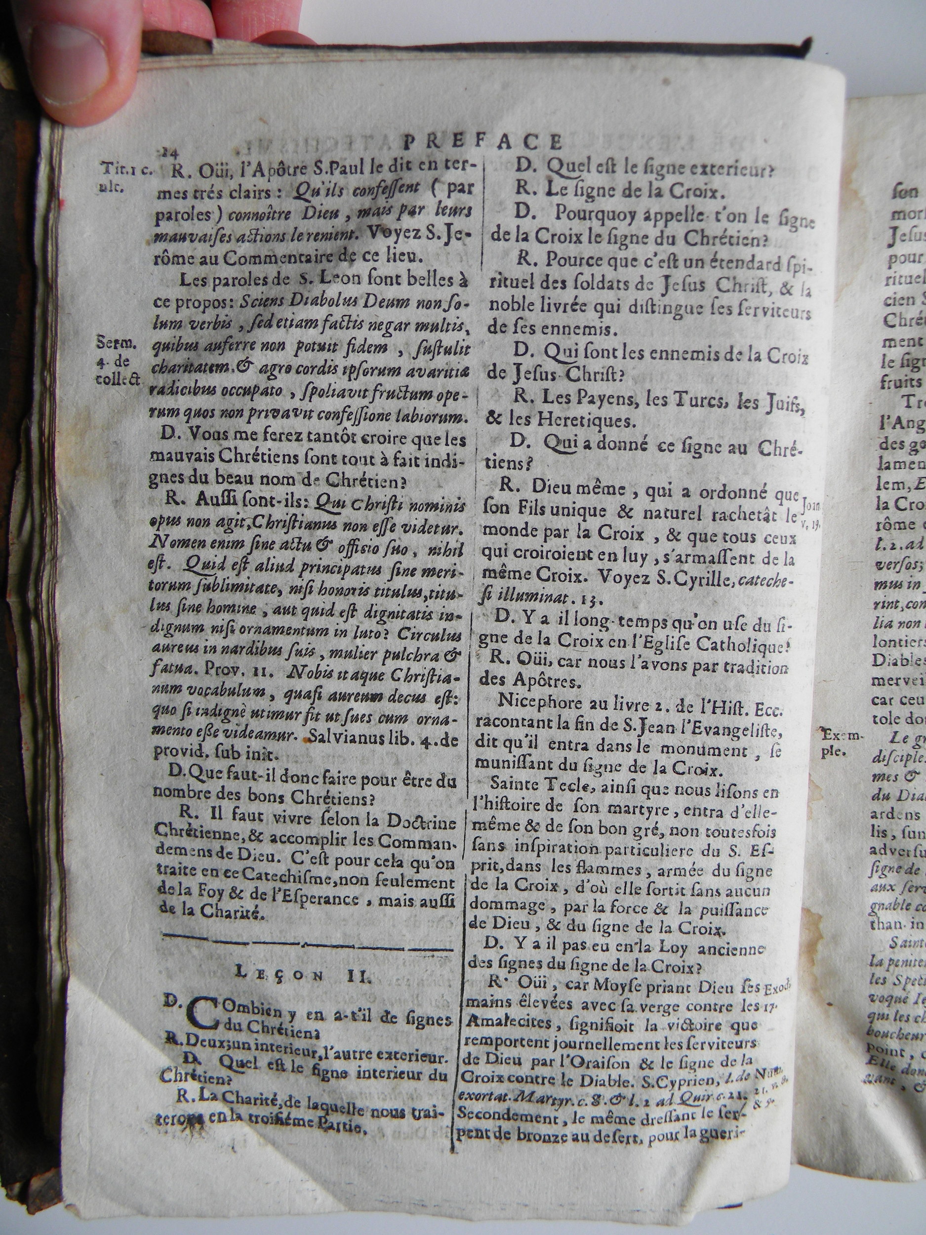 1595 - Guillaume Machuel - Trésor de la doctrine chrétienne - Verneuil-sur-Avre