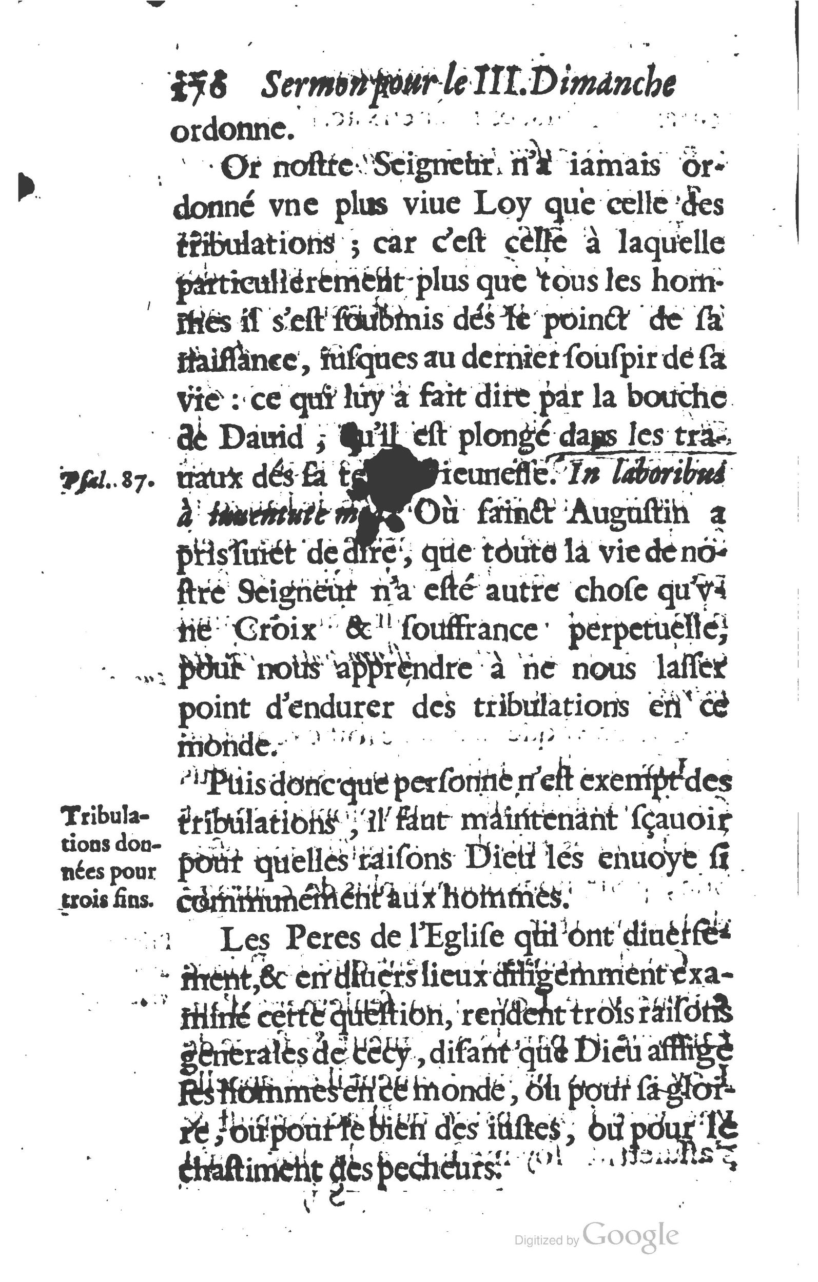 1629 - Manassés de Préaulx - Sermons ou Trésors de la piété chrétienne - BM Lyon