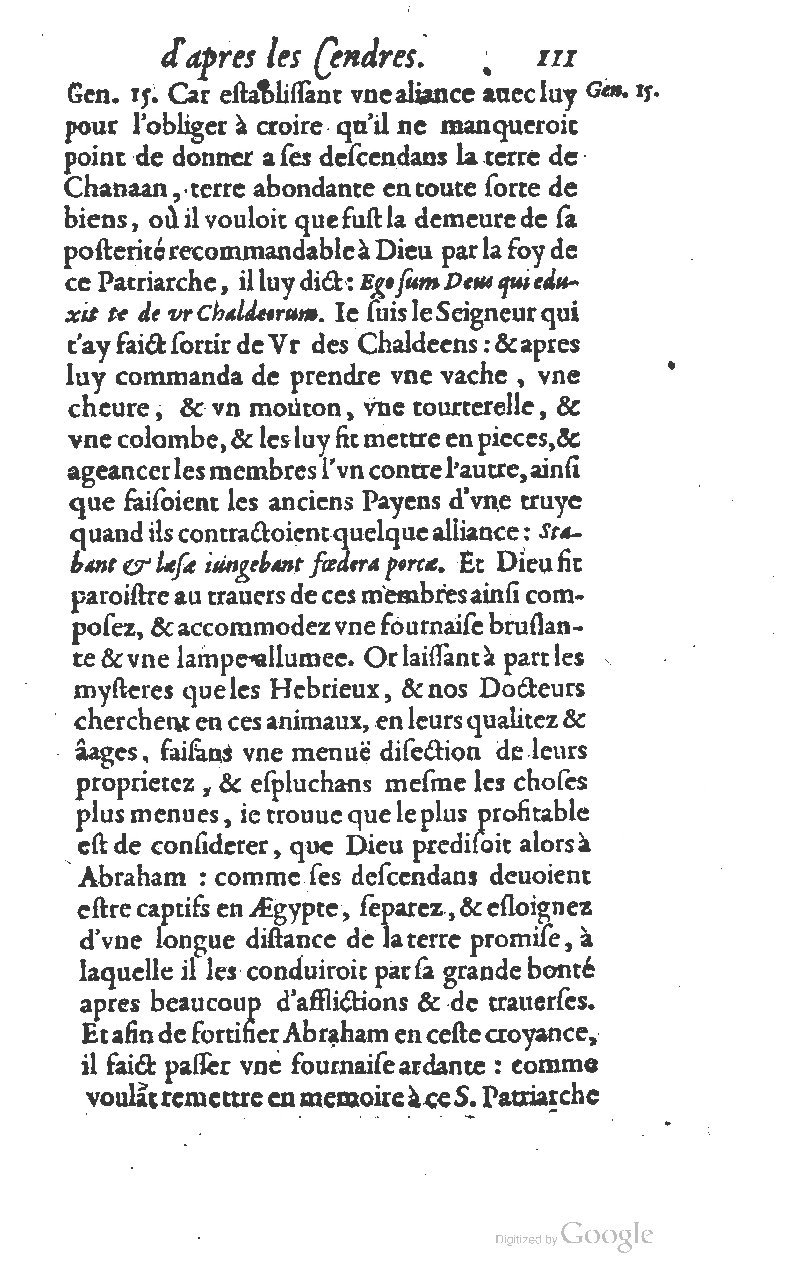 1607 - Nicolas Du Fossé - Trésor quadragésimal - T 01 - BM Lyon