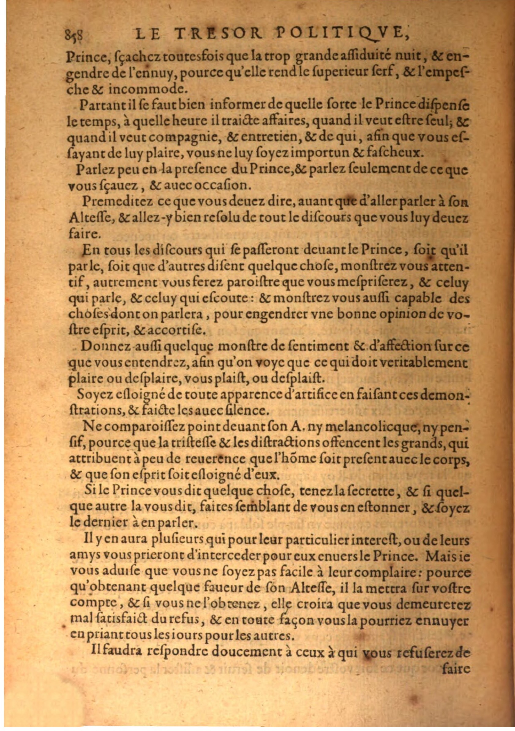 1608 - Pierre Chevalier - Trésor politique - BSB Munich