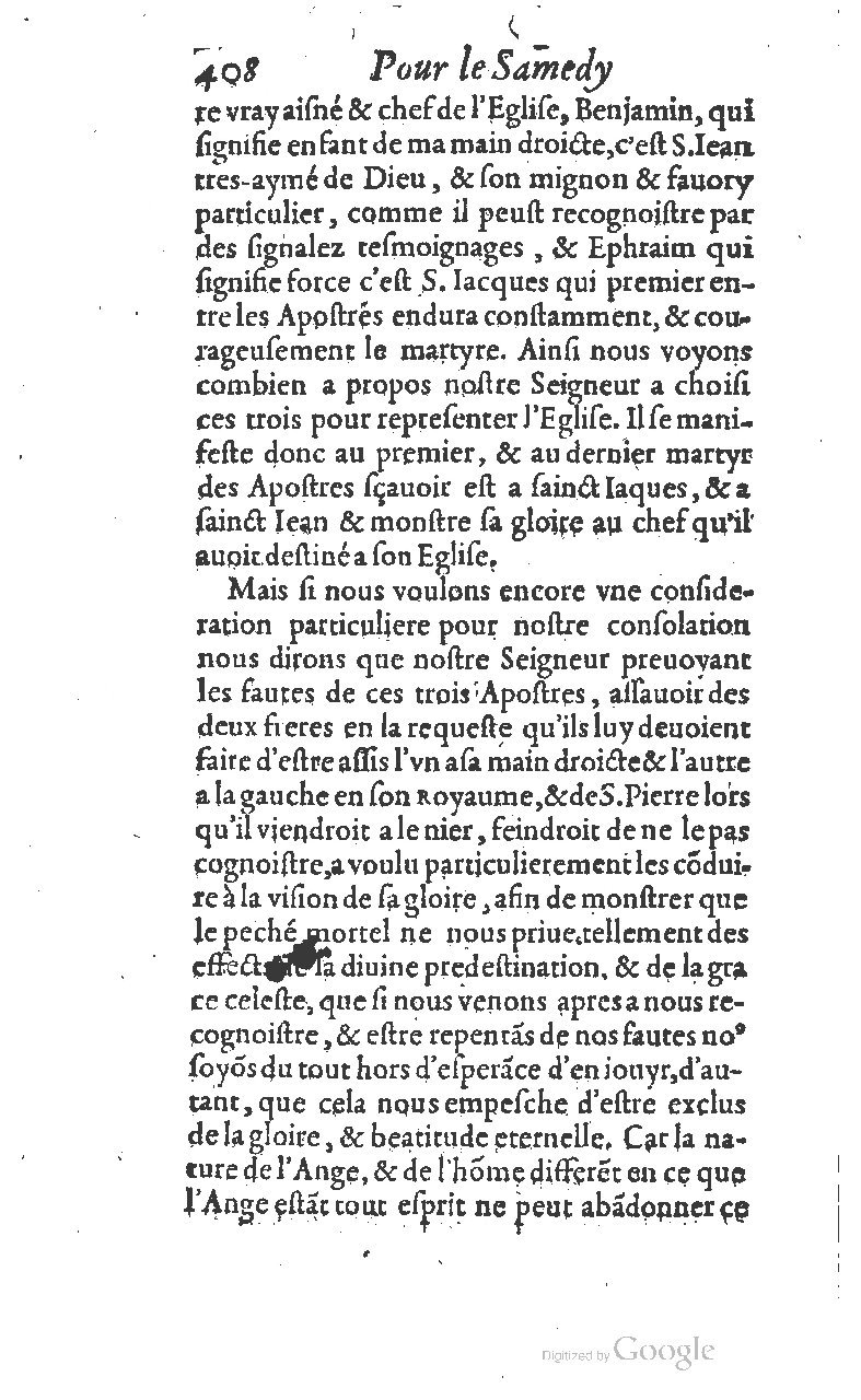1607 - Nicolas Du Fossé - Trésor quadragésimal - T 01 - BM Lyon
