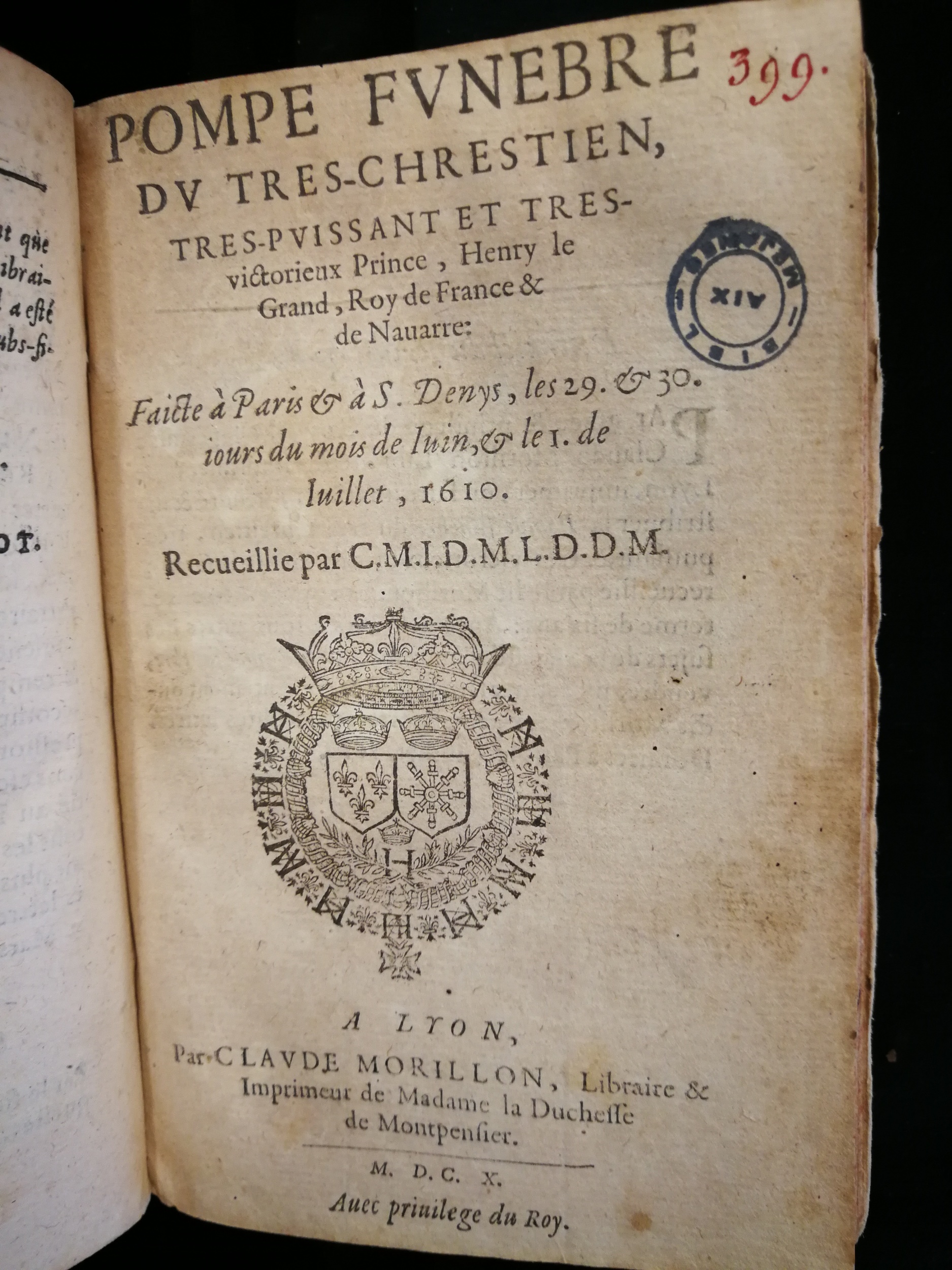 1606 - Pierre de Nisbeau - Trésor de la science du monde - Les Méjanes, Aix-en-Provence
