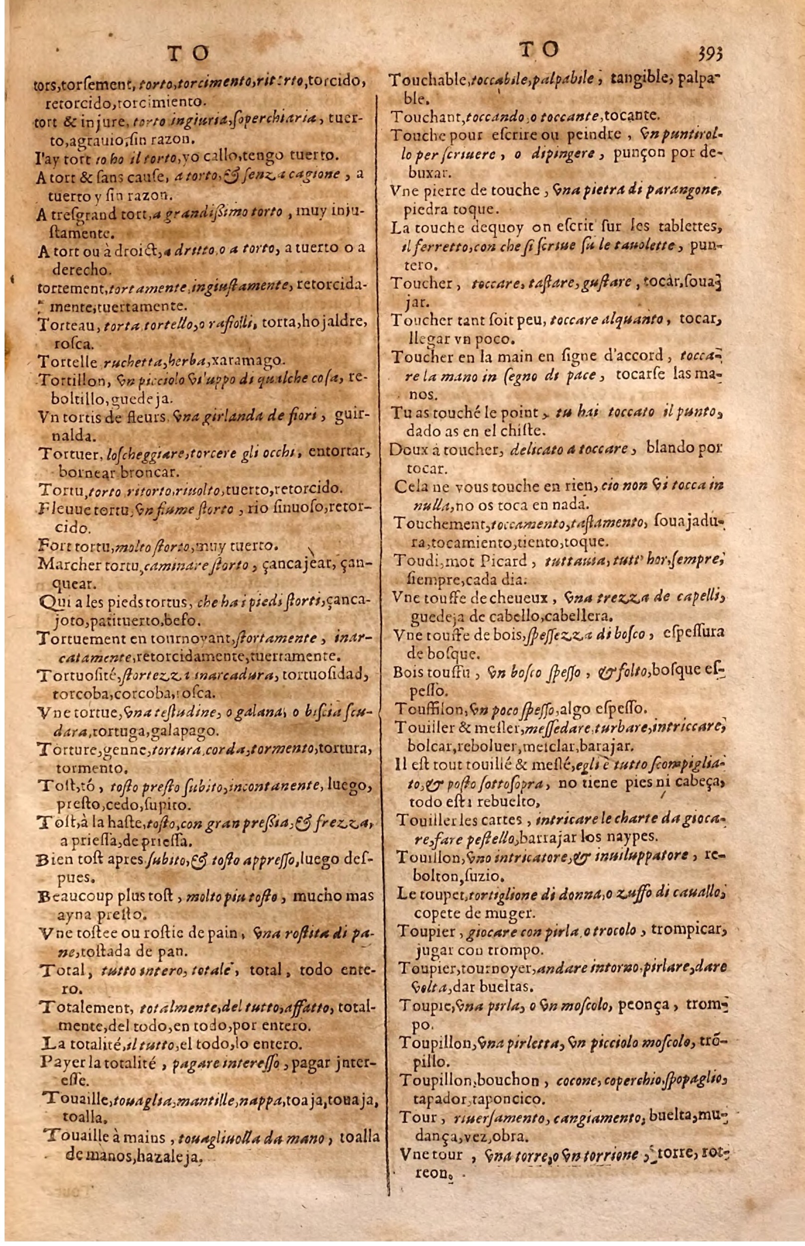 1627 - Jacques Crespin - Trésor des trois langues (Seconde partie) - Regensburg