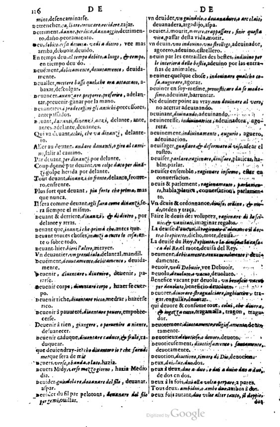 1617 - Samuel Crespin - Trésor des trois langues espagnole, française et italienne (3 parties) - Ohio