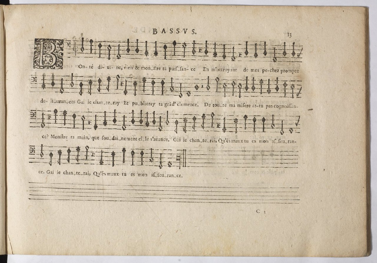 1594 - Paul Marceau - Trésor de musique d&#039;Orlande de Lassus, Superius, Bassus, Tenor, Quinta pars - BnF