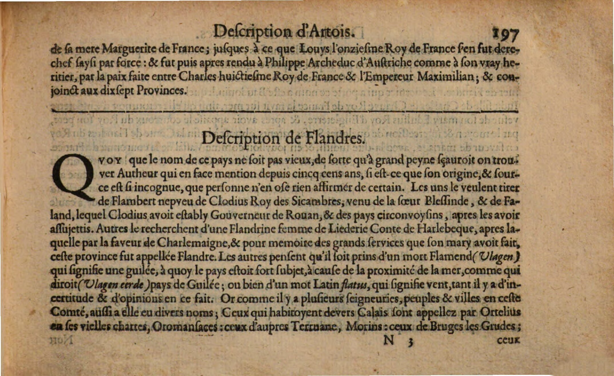 1602 - Christoffle Guyot et Corneille Nicolas - Trésor des chartes - BSB Munich