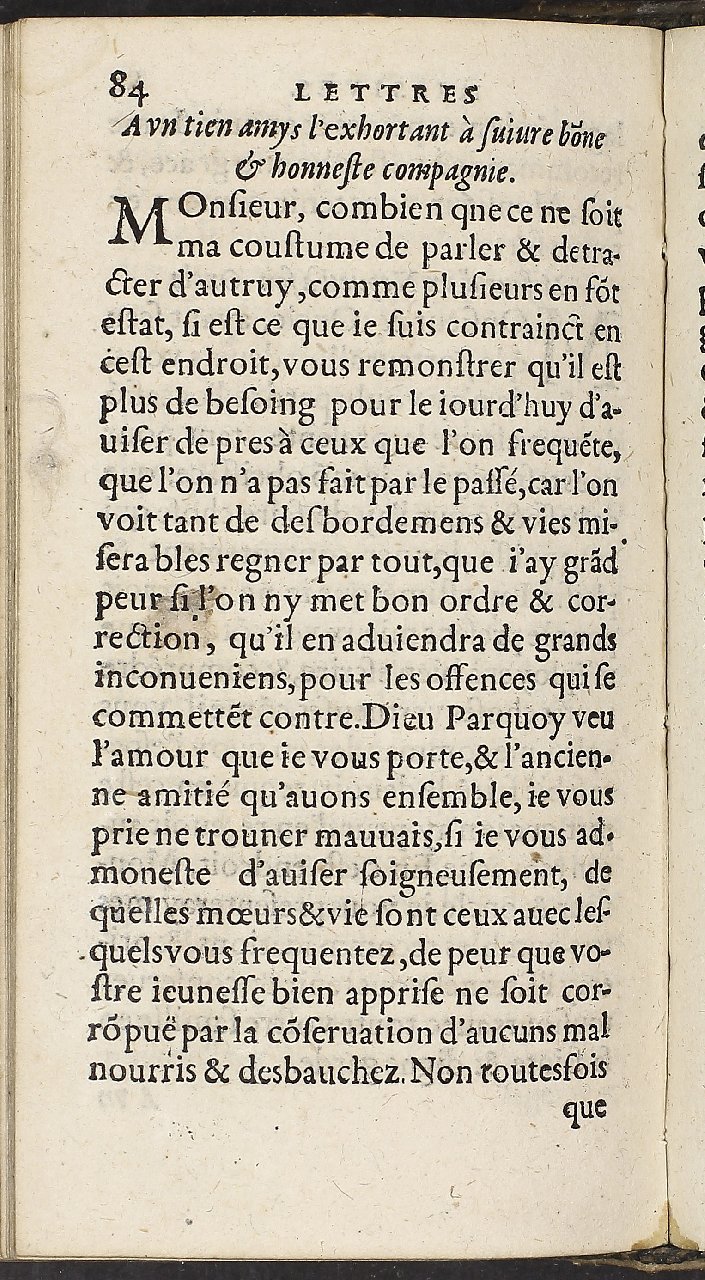 1597 - Jean Osmont - Trésor des secrétaires - Brno
