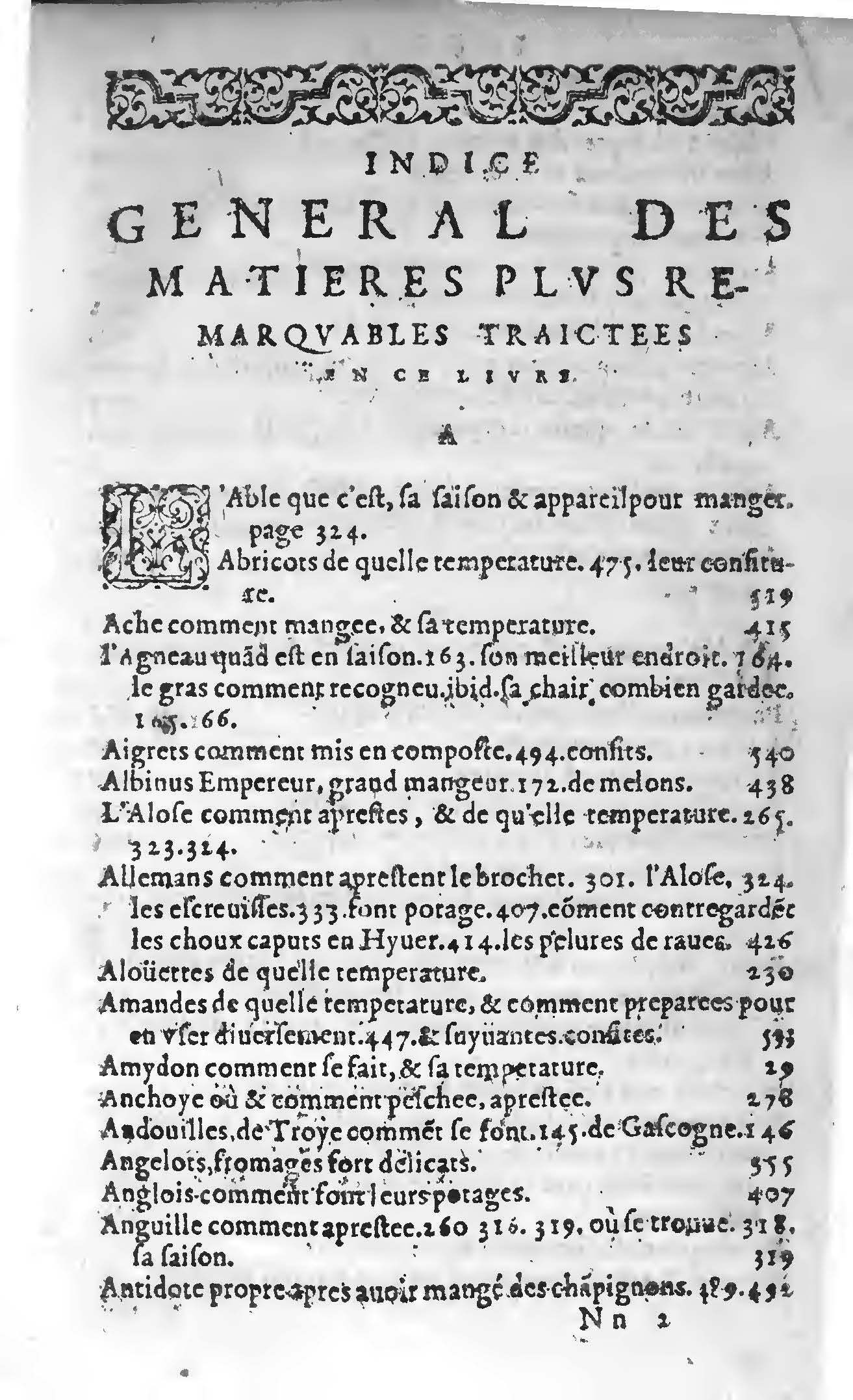 1607 - Étienne Servain et Jean Antoine Huguetan - Trésor de santé ou ménage de la vie humaine - BIU Santé