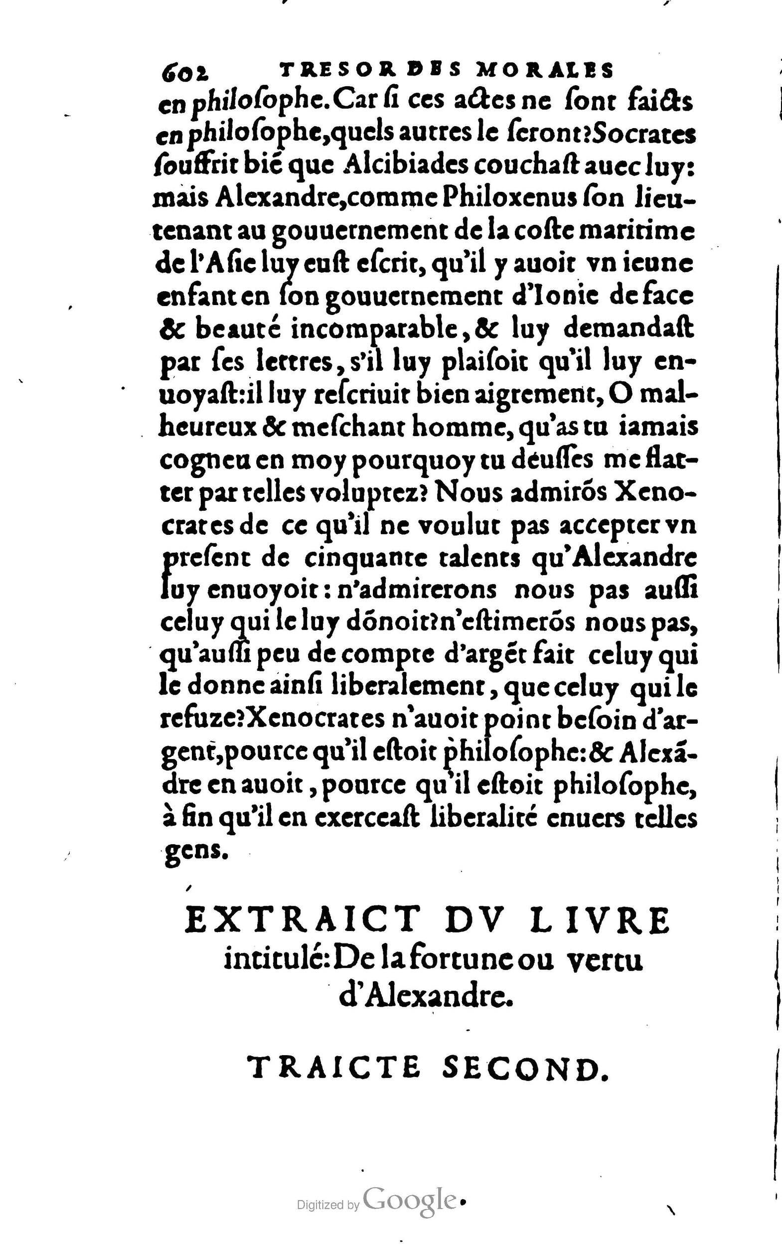 1578 - Jean Poupy - Trésor des morales de Plutarque - BSB Munich