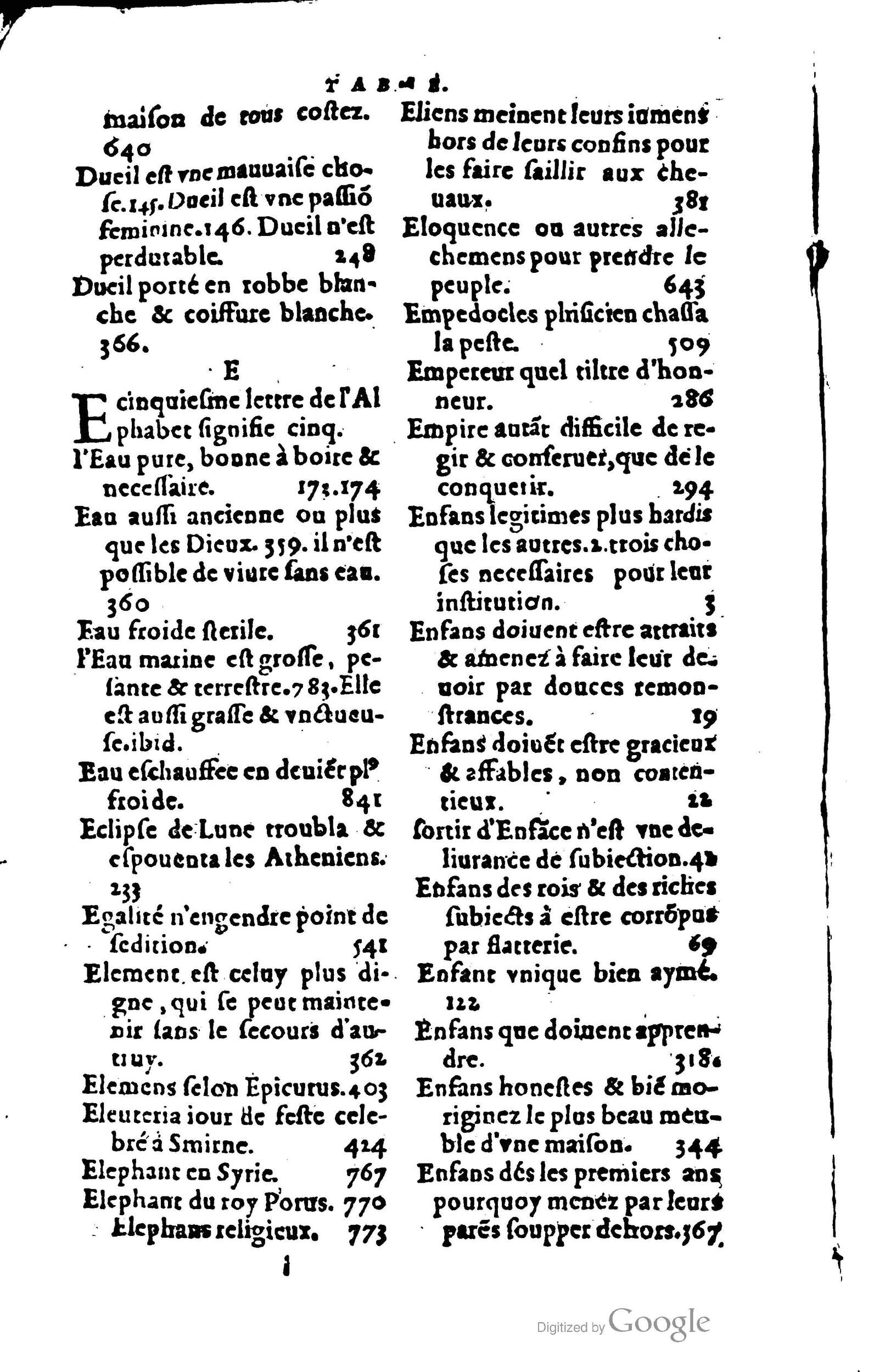 1578 - Jean Poupy - Trésor des morales de Plutarque - BSB Munich 1578 - Jean Poupy - Trésor des morales de Plutarque - BSB Munich