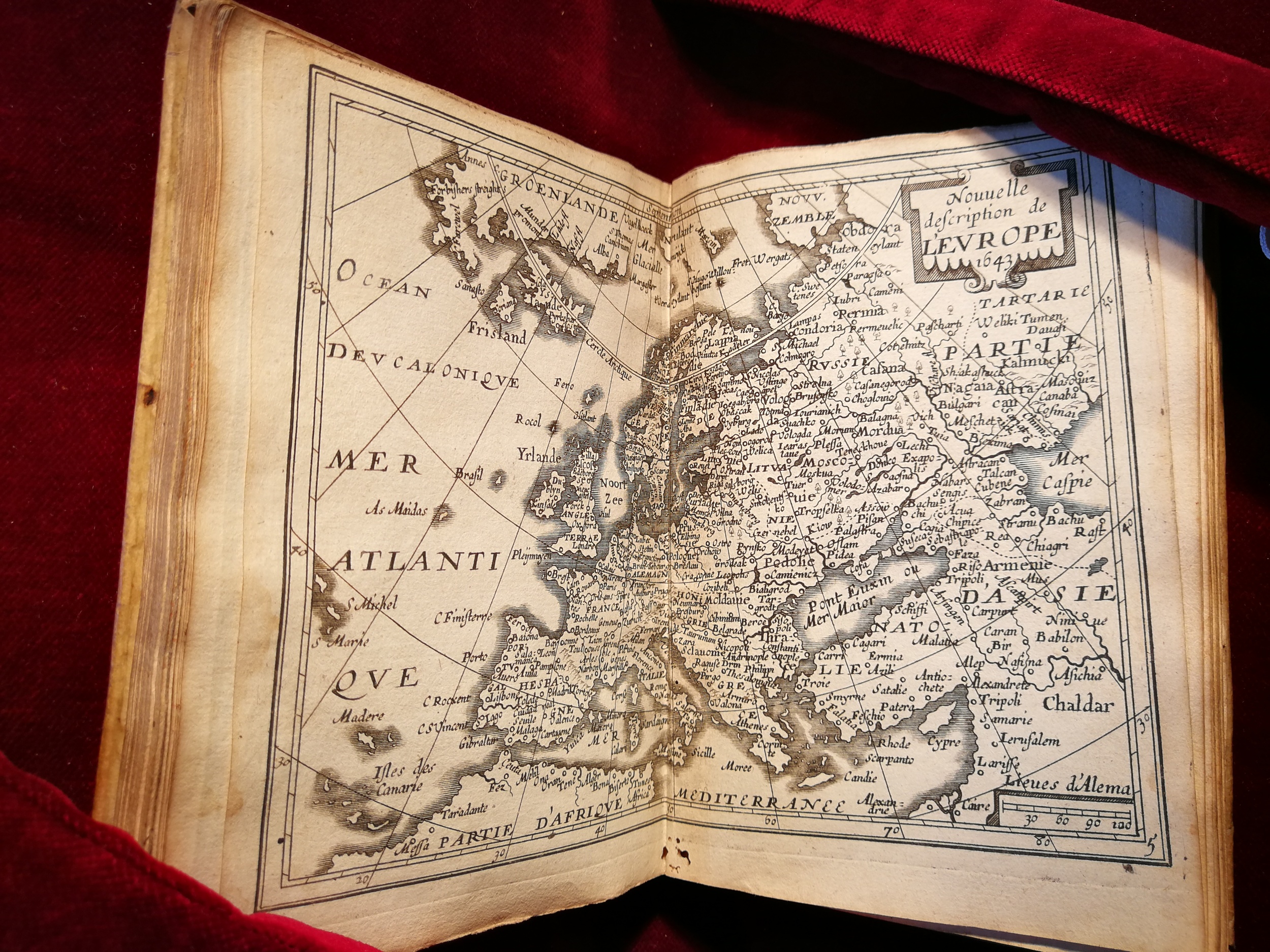 1643 - Jean Boisseau - Trésor des cartes géographiques - BM Amiens 1643 - Jean Boisseau - Trésor des cartes géographiques - BM Amiens
