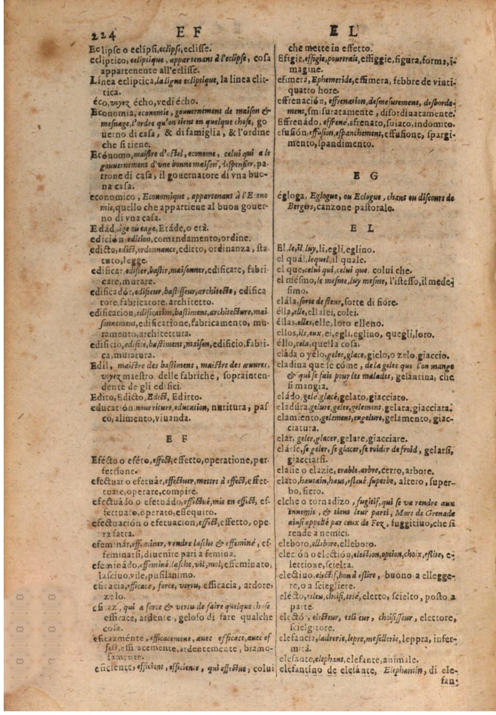 1637 - Jacques Crespin - Trésor des trois langues (Trois parties) - BSB Munich