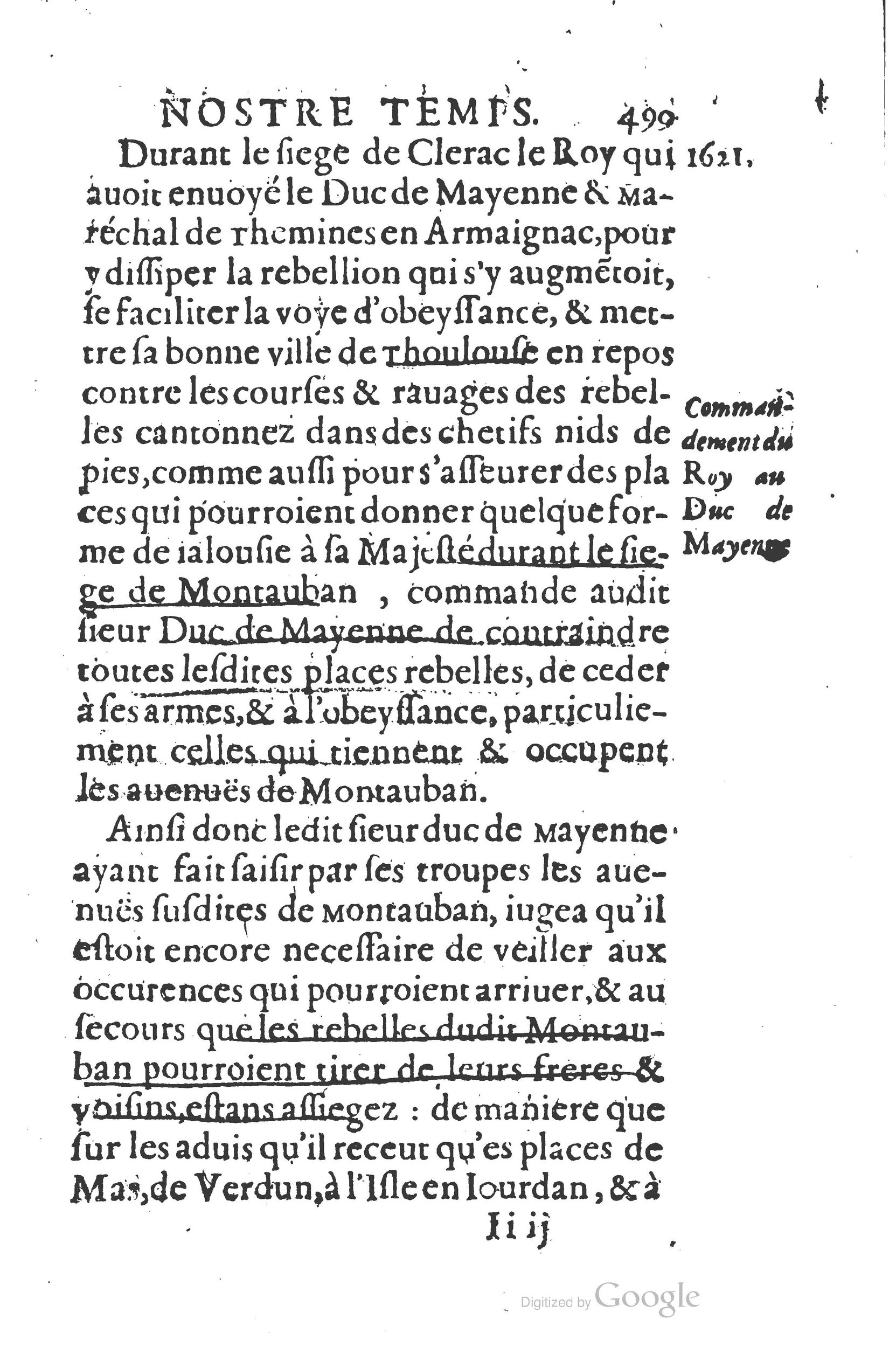 1626 - Joseph Bouillerot - Trésor de l’histoire générale de notre temps - BSB Munich