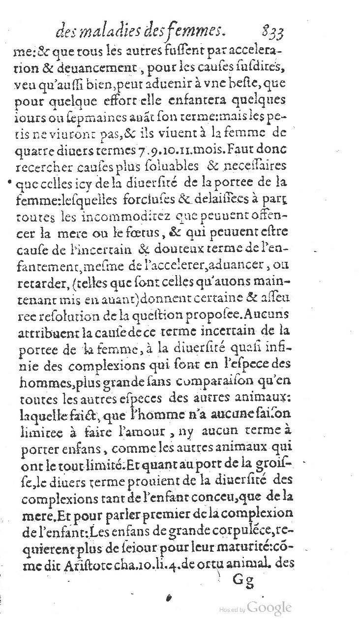 1585 - Jacques du Puis - Trésor des remèdes secrets pour les maladies des femmes - BnF