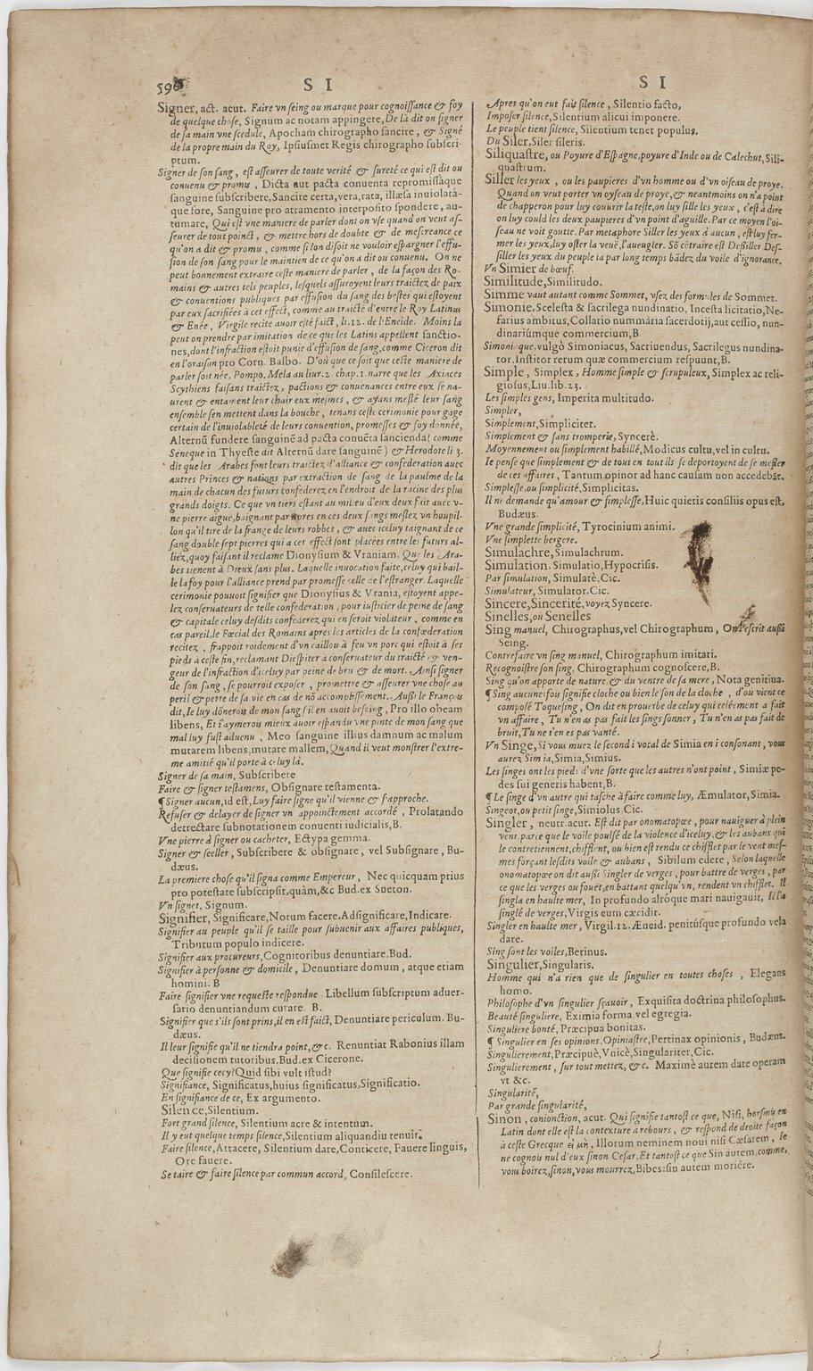 1606 - David Douceur - Trésor de la langue française - BnF