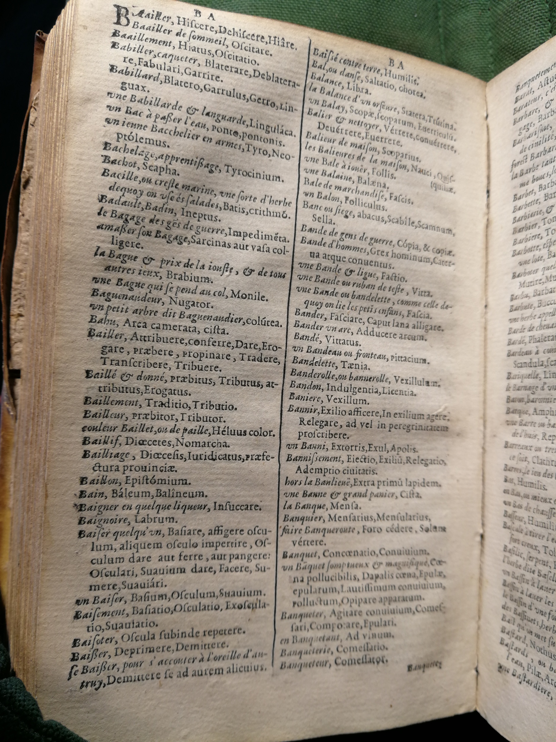 1597 - Martin le Mégissier - Trésor des mots et traits français - BnF