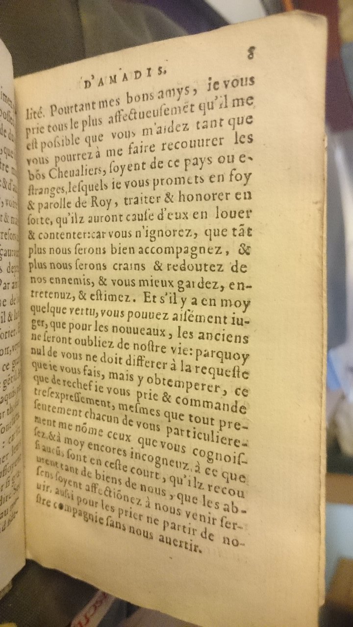 1563 - Jacques Kerver et Jean Ruelle - Trésor des Amadis - British Library