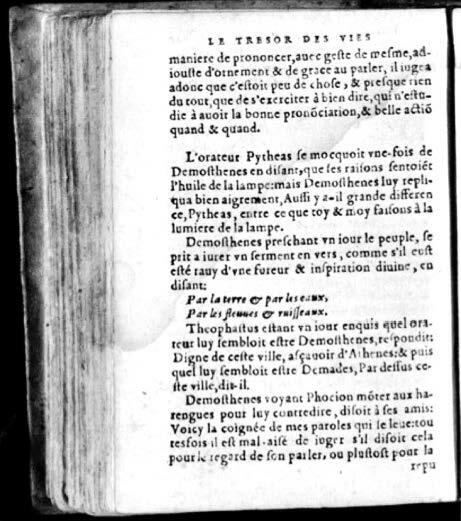 1574 - Benoît Rigaud - Trésor des vies de Plutarque - Avignon