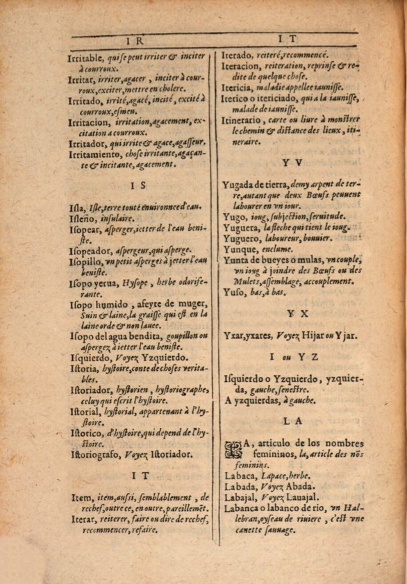 1607 - Marc Orry - Trésor des deux langues espagnole et française (Première et Seconde parties) - ÖNB Wien