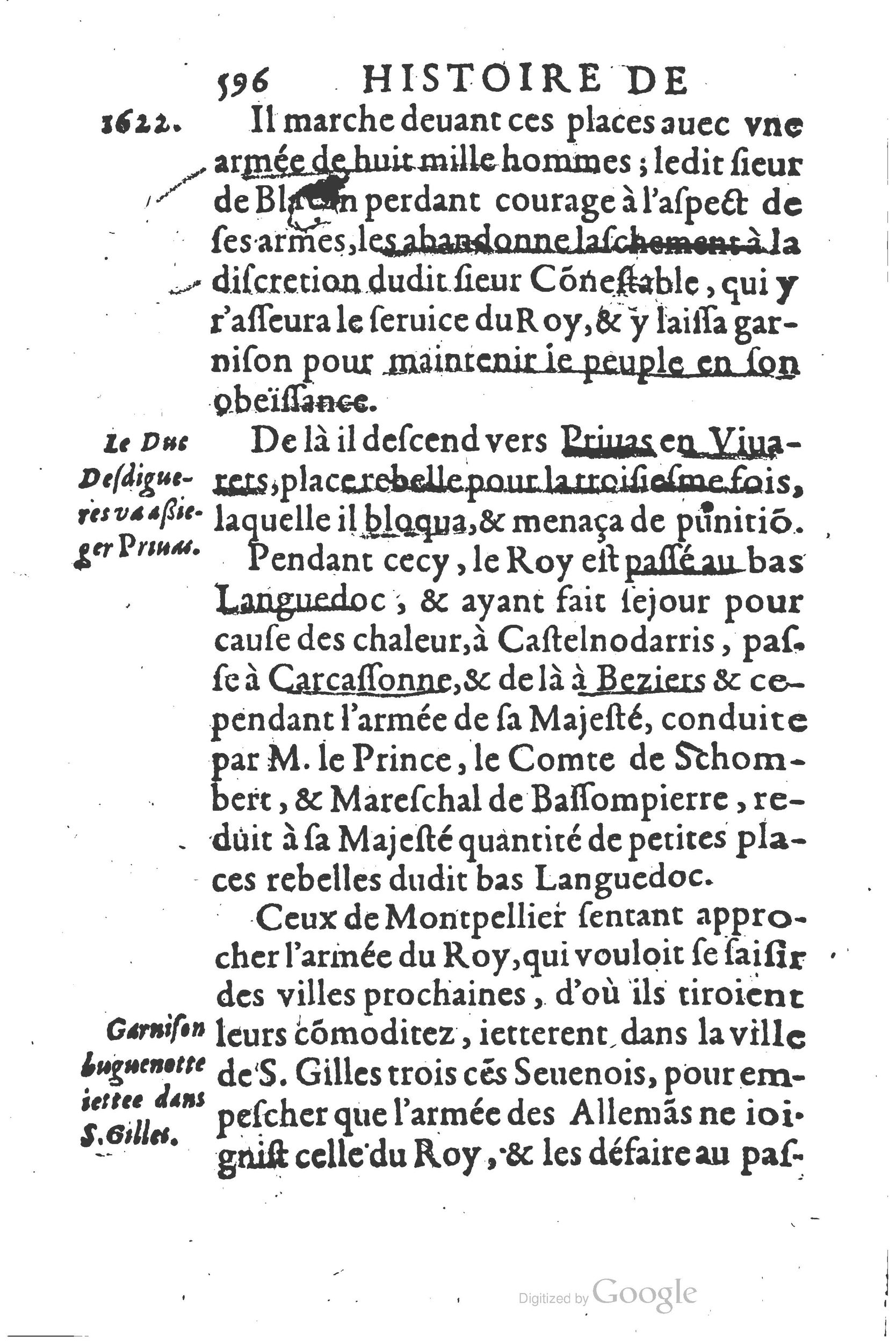 1626 - Joseph Bouillerot - Trésor de l’histoire générale de notre temps - BSB Munich