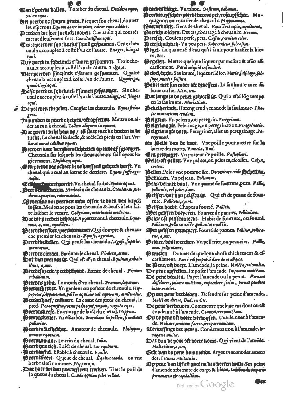 1573 - Christophe Plantin - Trésor du langage bas-allemand - BM Lyon 1573 - Christophe Plantin - Trésor du langage bas-allemand - BM Lyon