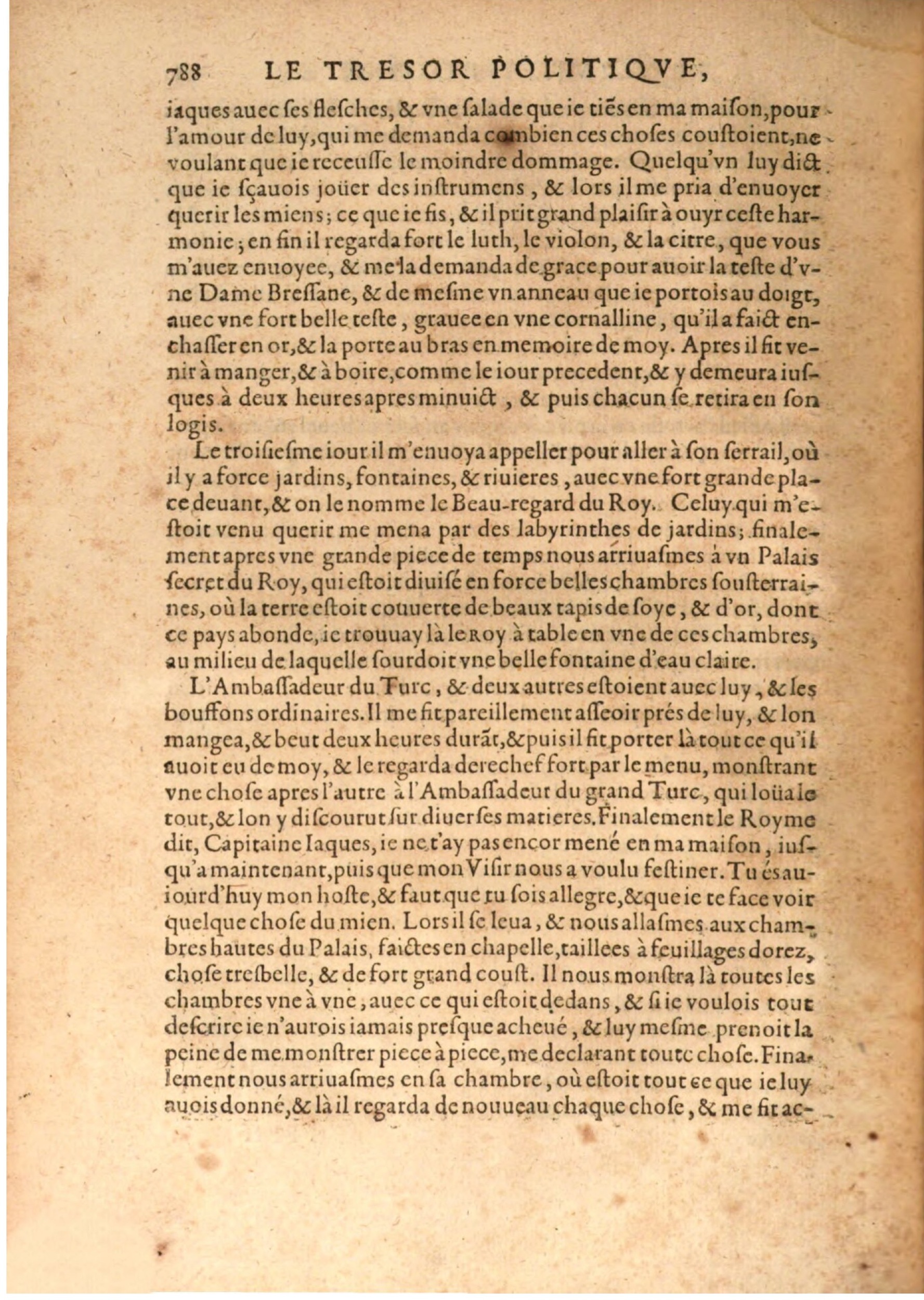 1608 - Nicolas Du Fossé - Trésor politique - BSB Munich