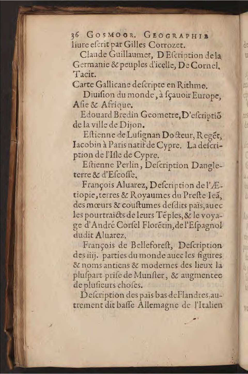 1602 - François Jacquin - Trésor des bons esprits français - BnF Arsenal