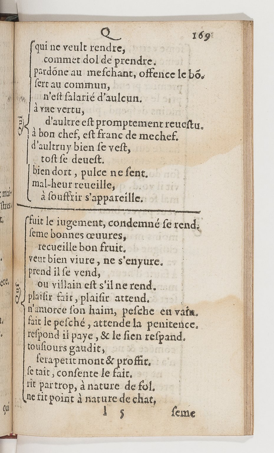 1577 - Jean d’Ogerolles - Trésor de sentences dorées - BnF Arsenal