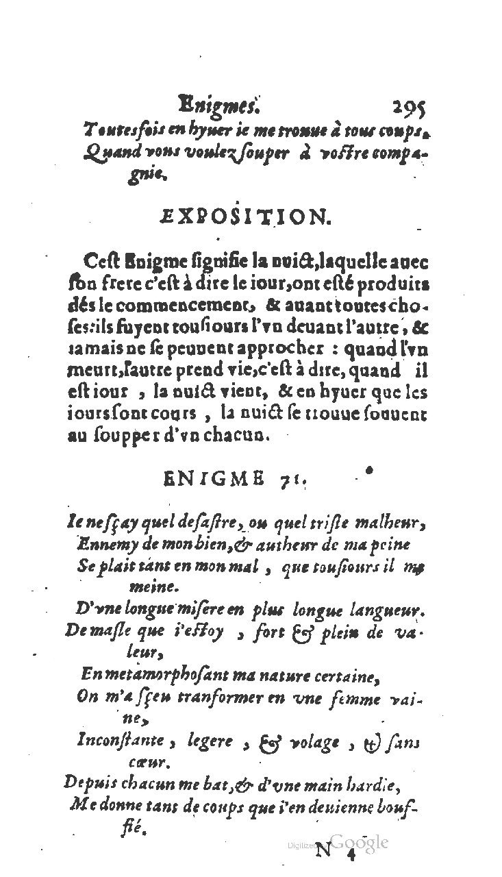 1611 - Jean Osmont - Trésor des récréations - BSB Munich