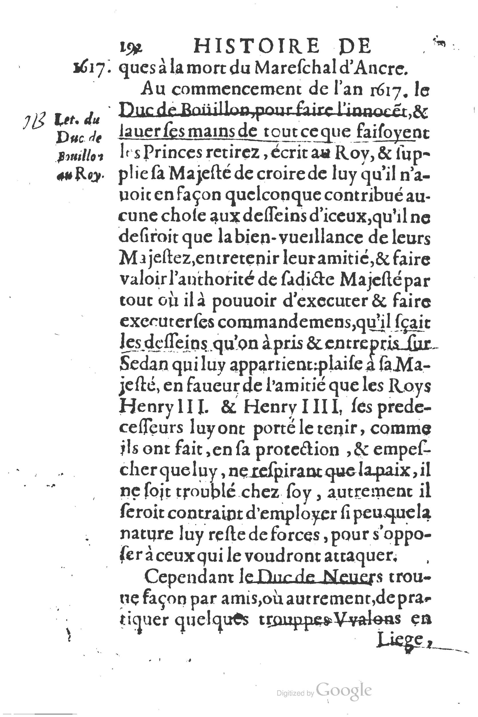 1626 - Joseph Bouillerot - Trésor de l’histoire générale de notre temps - BSB Munich