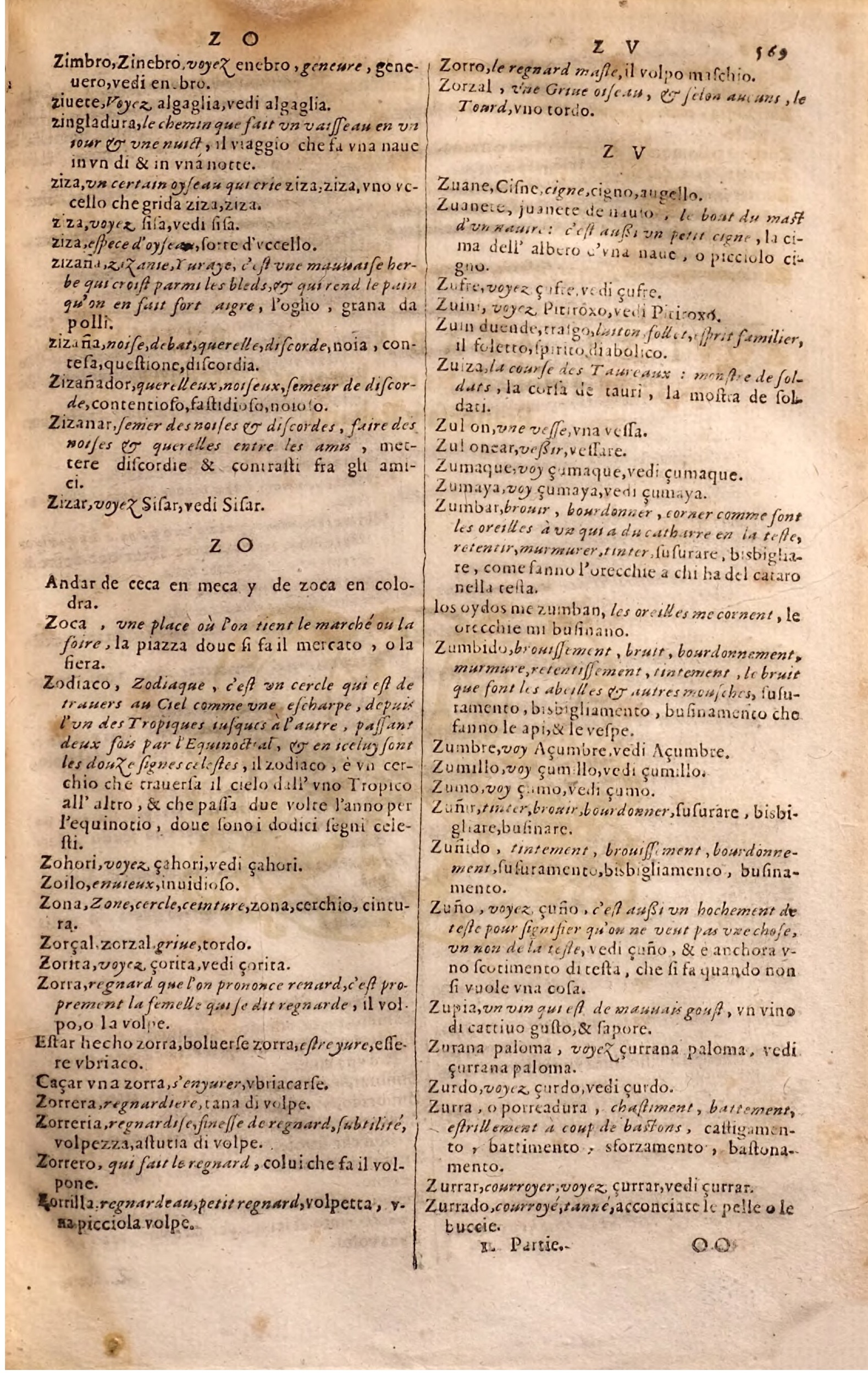 1627 - Jacques Crespin - Trésor des trois langues - Regensburg