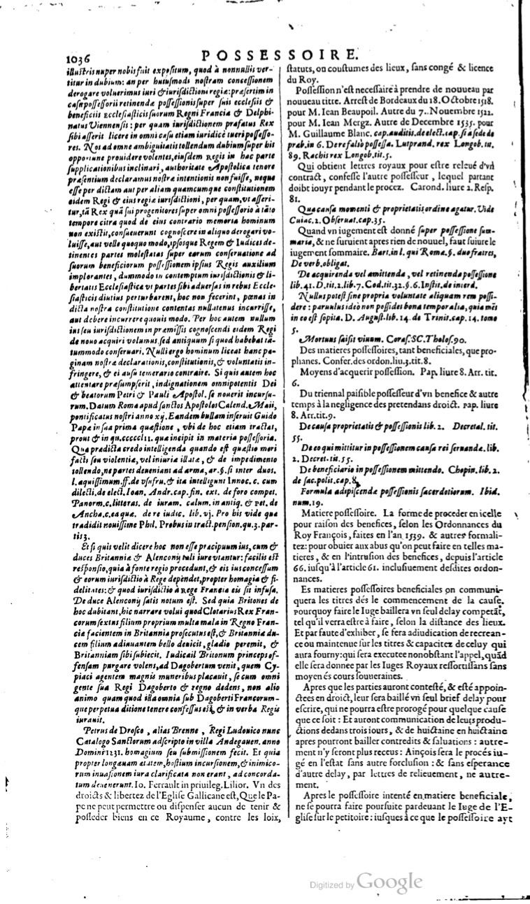1629 - Veuve Nicolas Buon - Trésor du droit français (29620 T. 2) - BM Lyon