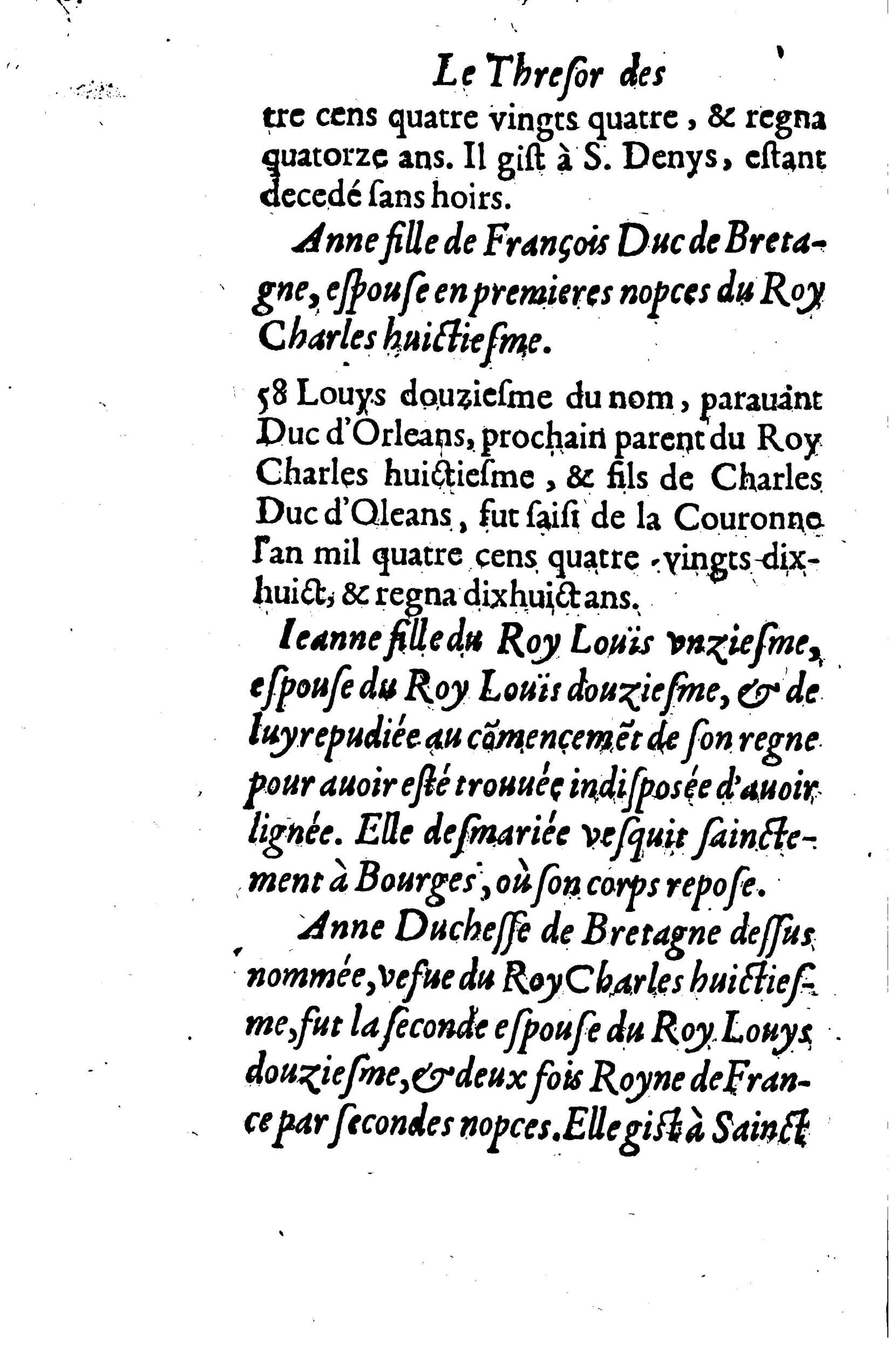 1633 - Jean Corrozet - Trésor des histoires de France - BM Lyon 1633 - Jean Corrozet - Trésor des histoires de France - BM Lyon
