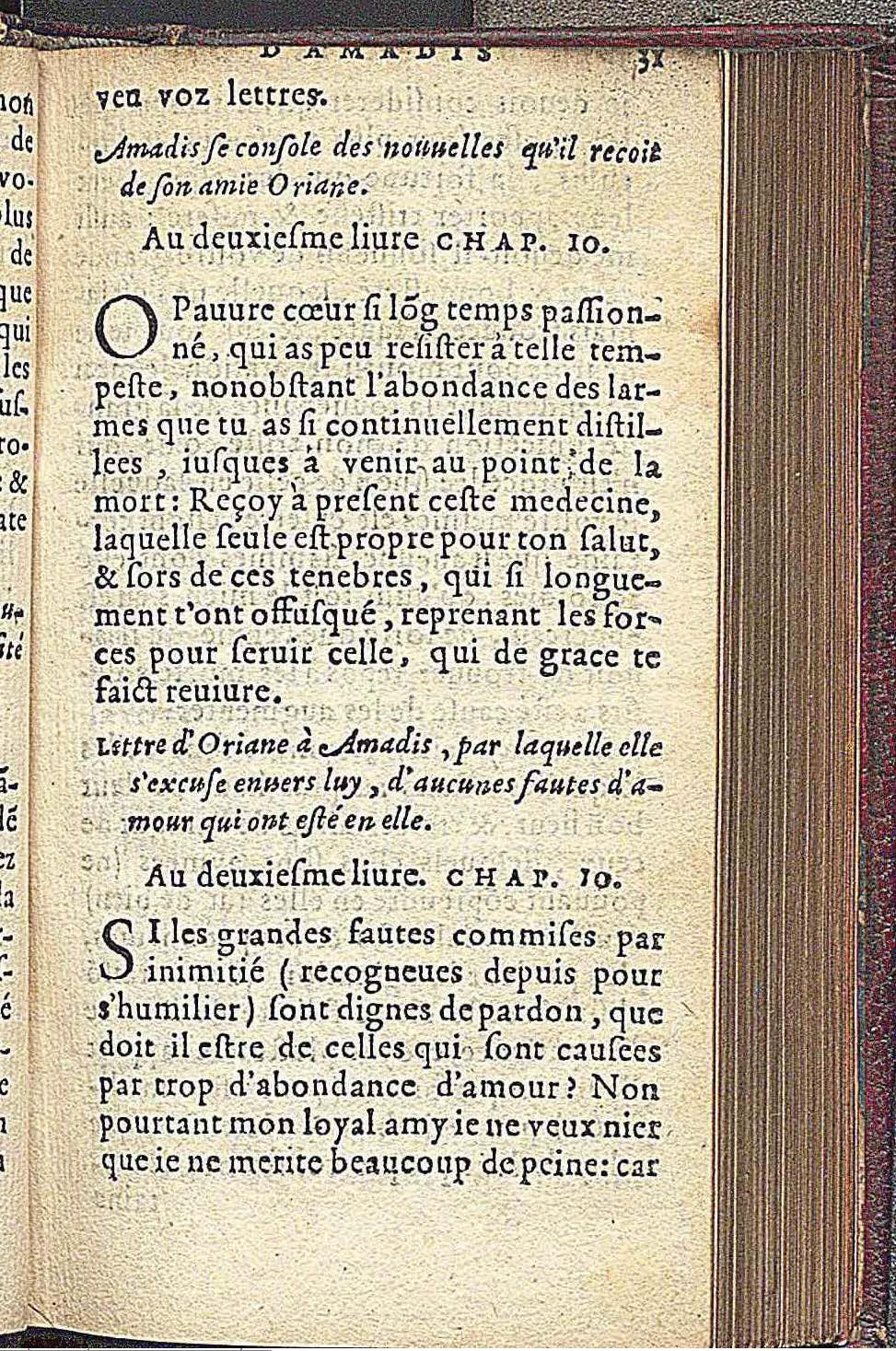 1573 - Olivier de Harsy - Trésor des Amadis - Edimbourg