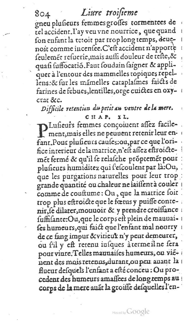 1585 - Jacques du Puis - Trésor des remèdes secrets pour les maladies des femmes - BnF