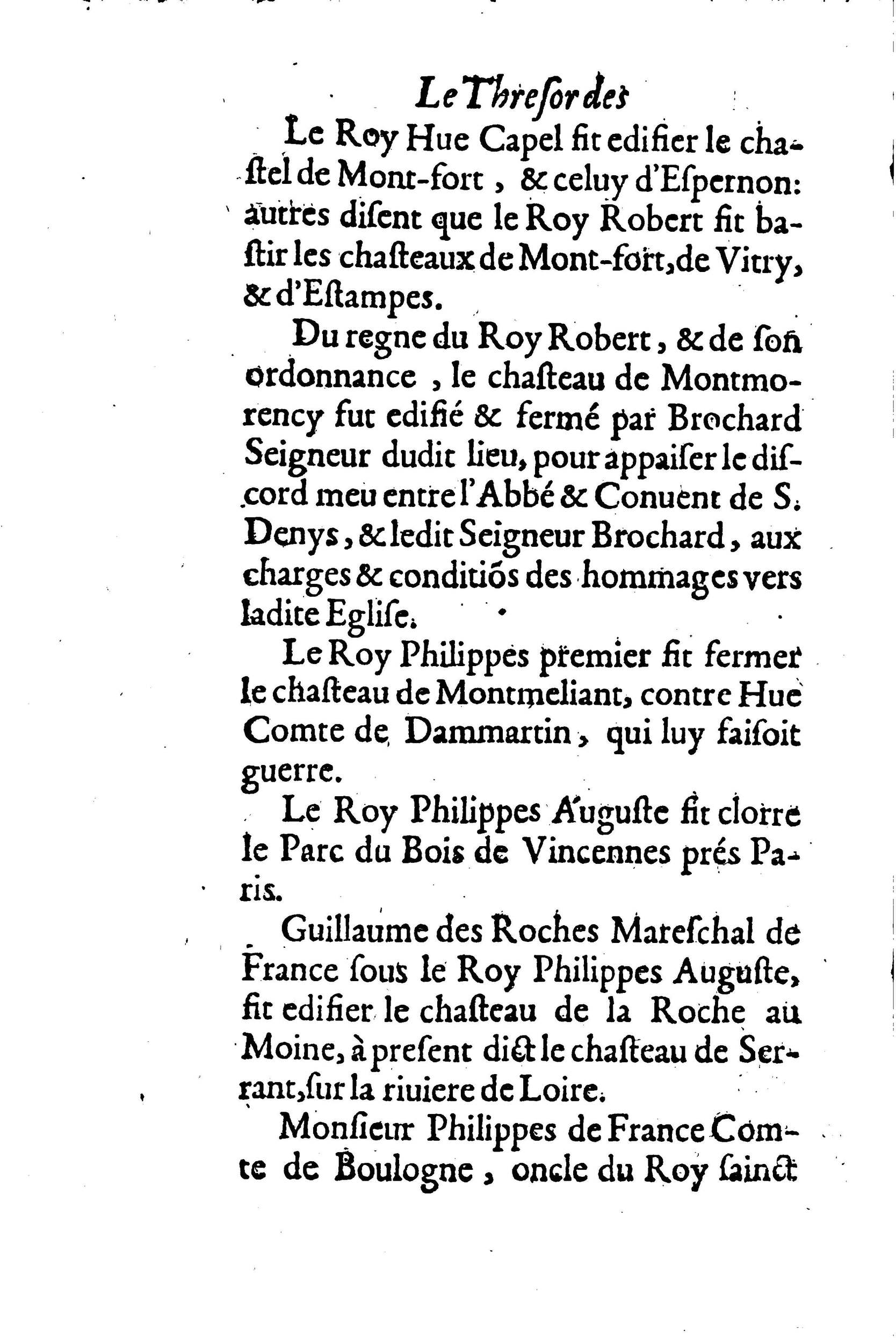 1633 - Jean Corrozet - Trésor des histoires de France - BM Lyon 1633 - Jean Corrozet - Trésor des histoires de France - BM Lyon