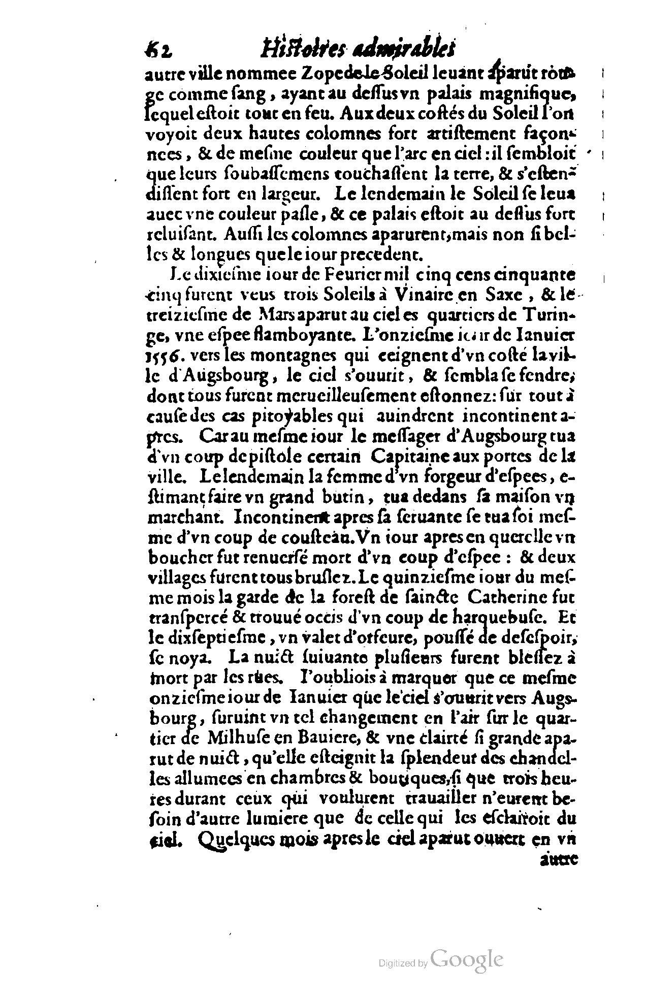 1620 - Samuel Crespin - Trésor d’histoires admirables et mémorables - BCU Lausanne