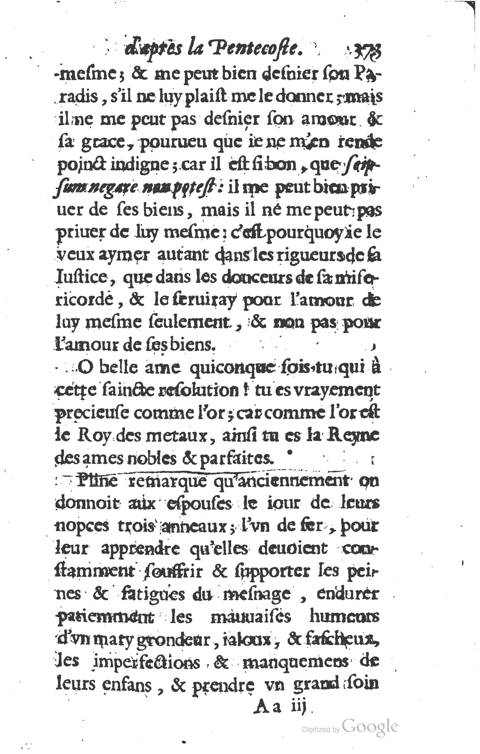 1629 - Manassés de Préaulx - Sermons ou Trésors de la piété chrétienne - BM Lyon