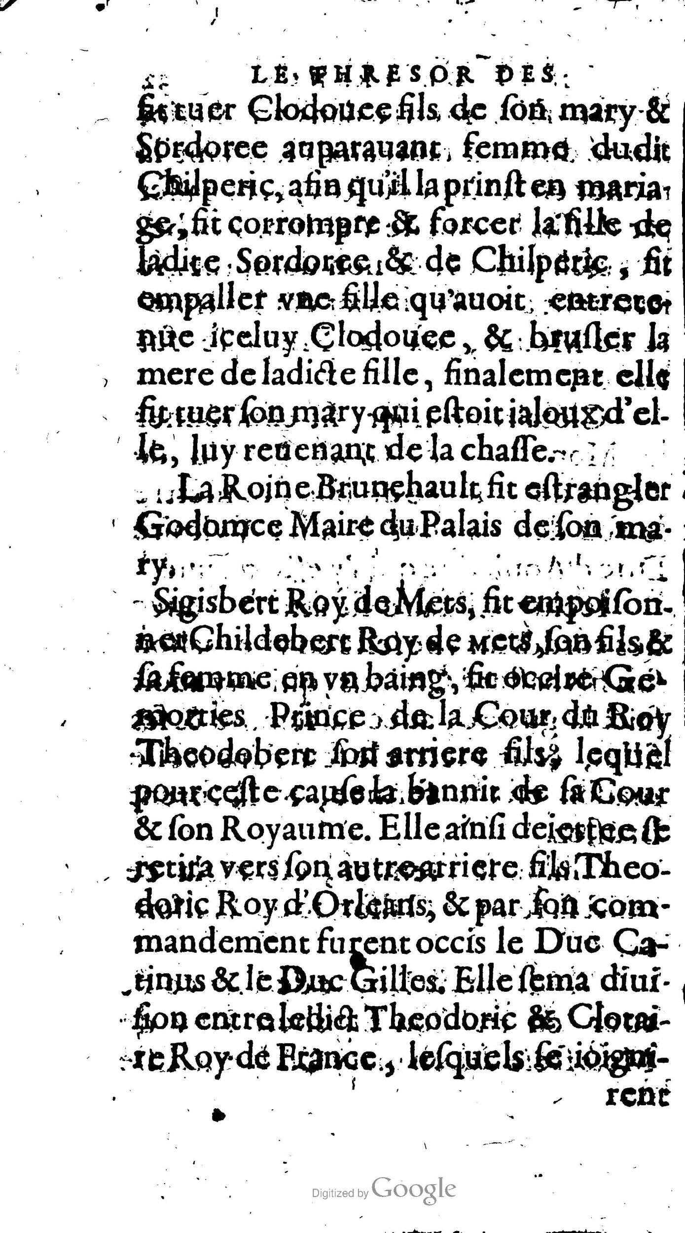 1604 - Galiot Corrozet - Trésor des histoires de France - BnF Arsenal