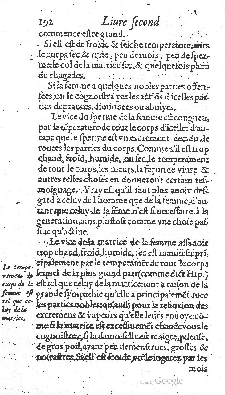 1585 - Jacques du Puis - Trésor des remèdes secrets pour les maladies des femmes - BnF