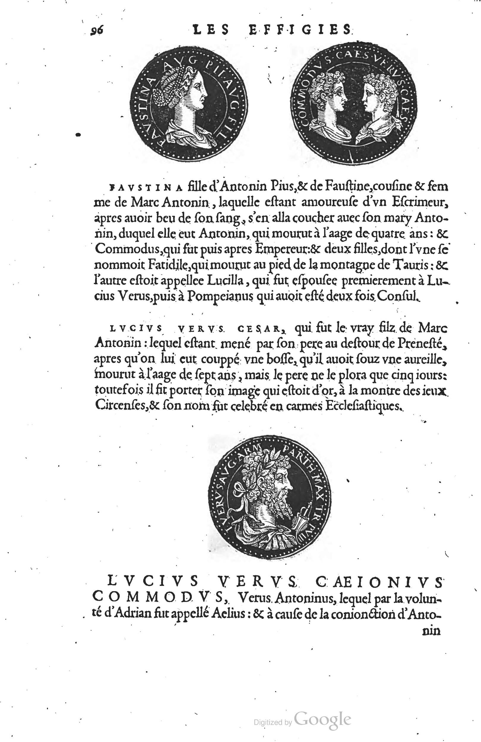 1553 - Jacopo Strada et Thomas Guérin - Épitome du Trésor des antiquités - Prague